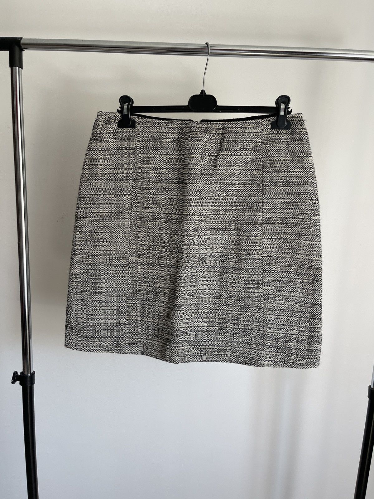Max Mara Vintage Max Mara Wool Rich Blend Gray Skirt Size 34" / US 12 / IT 48 - 1 Thumbnail