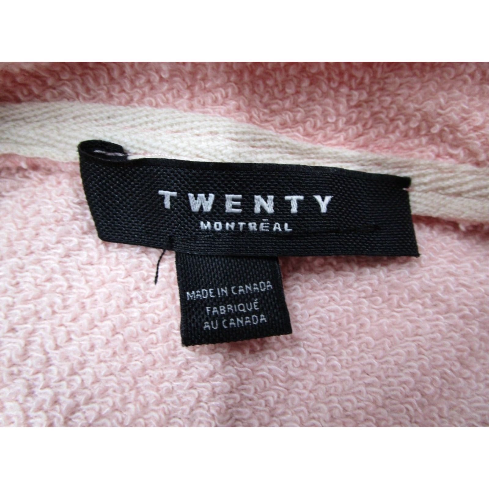 Vintage Twenty Montreal Hoodie Mens 2XL Pink Sunnyside Reversed Loop Terry Pullover Size US XXL / EU 58 / 5 - 3 Thumbnail