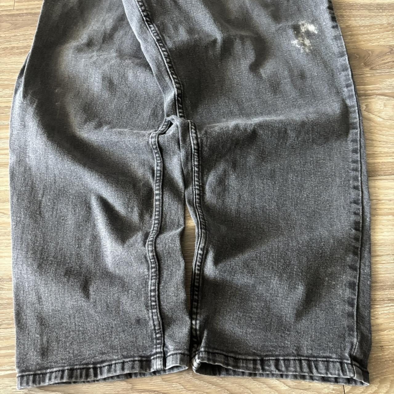 Vintage Crazy Vintage Y2K/2000s Baggy Faded Black Skater Denim Jeans! 46x30 Size US 44 / EU 60 - 6 Thumbnail