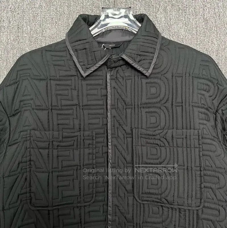 Fendi Fendi Black Polyester Men's Outerwear Jacket . Size US L / EU 52-54 / 3 - 4 Thumbnail