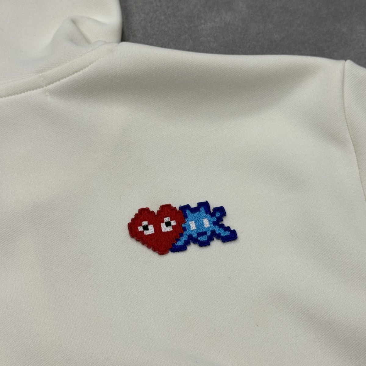 Comme des Garcons Play Comme des Garcons x Invader Double Wappen Women Hoodie Size M / US 6-8 / IT 42-44 - 22 Thumbnail