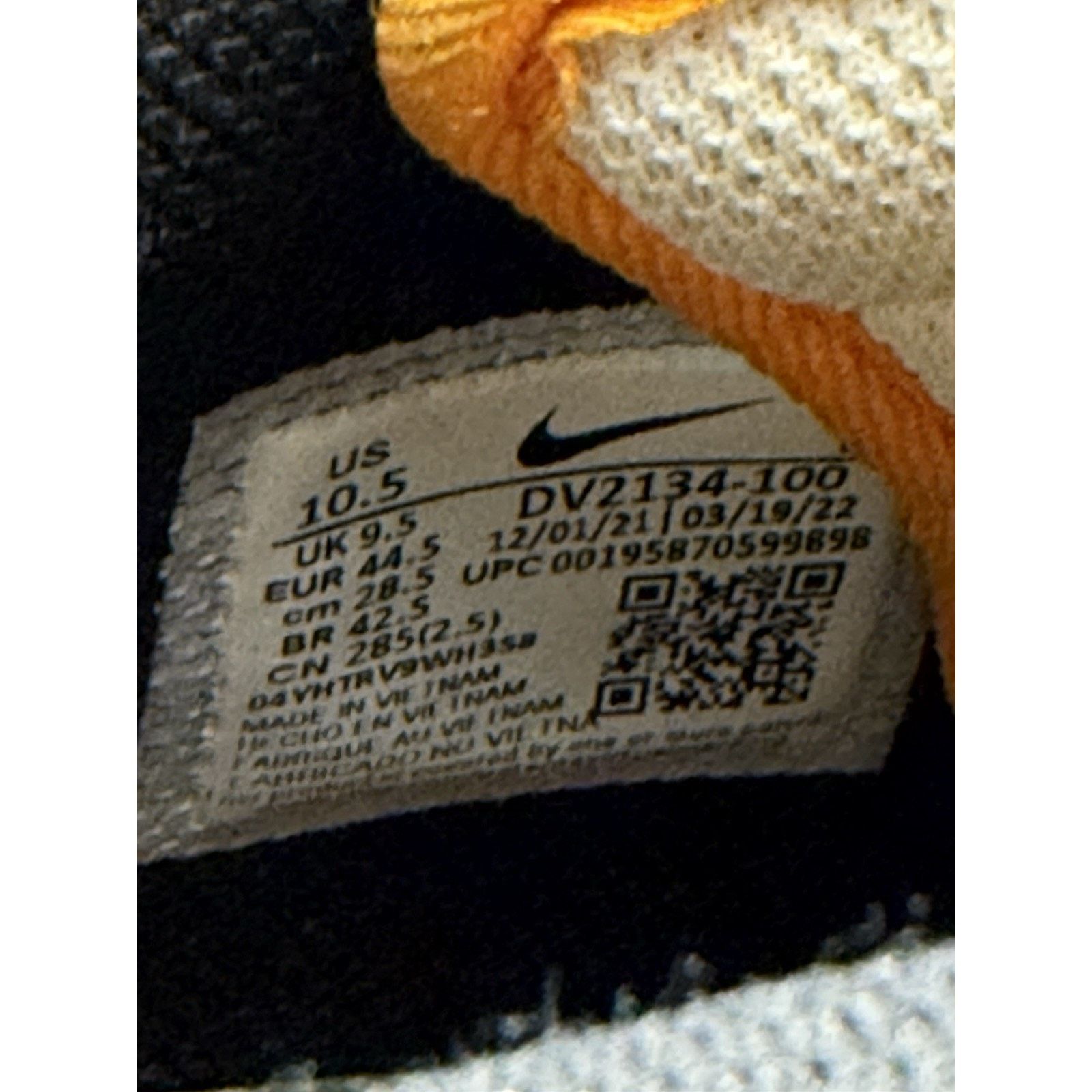 Nike Nike Air Force 1 07 “I Got Next” DV2134-100 White Orange Size US 10.5 / EU 43-44 - 8 Thumbnail