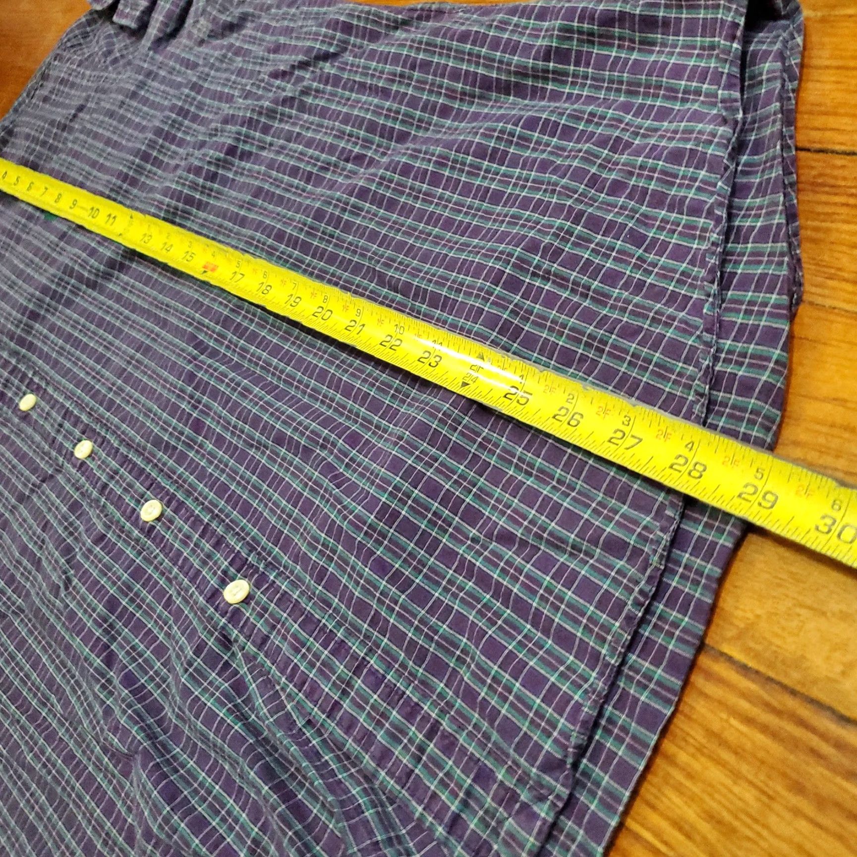 Ralph Lauren Ralph Lauren Shirt Mens XL Blue Plaid Long Sleeve Button Down Custom Fit Size US XL / EU 56 / 4 - 7 Thumbnail