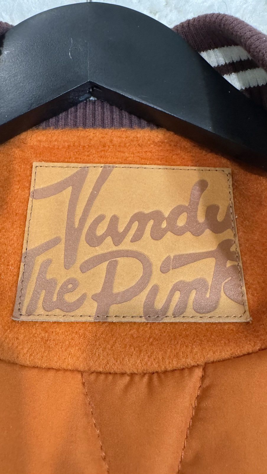Vandy The Pink Bonsai Orange Varsity Jacket Size US XL / EU 56 / 4 - 9 Thumbnail