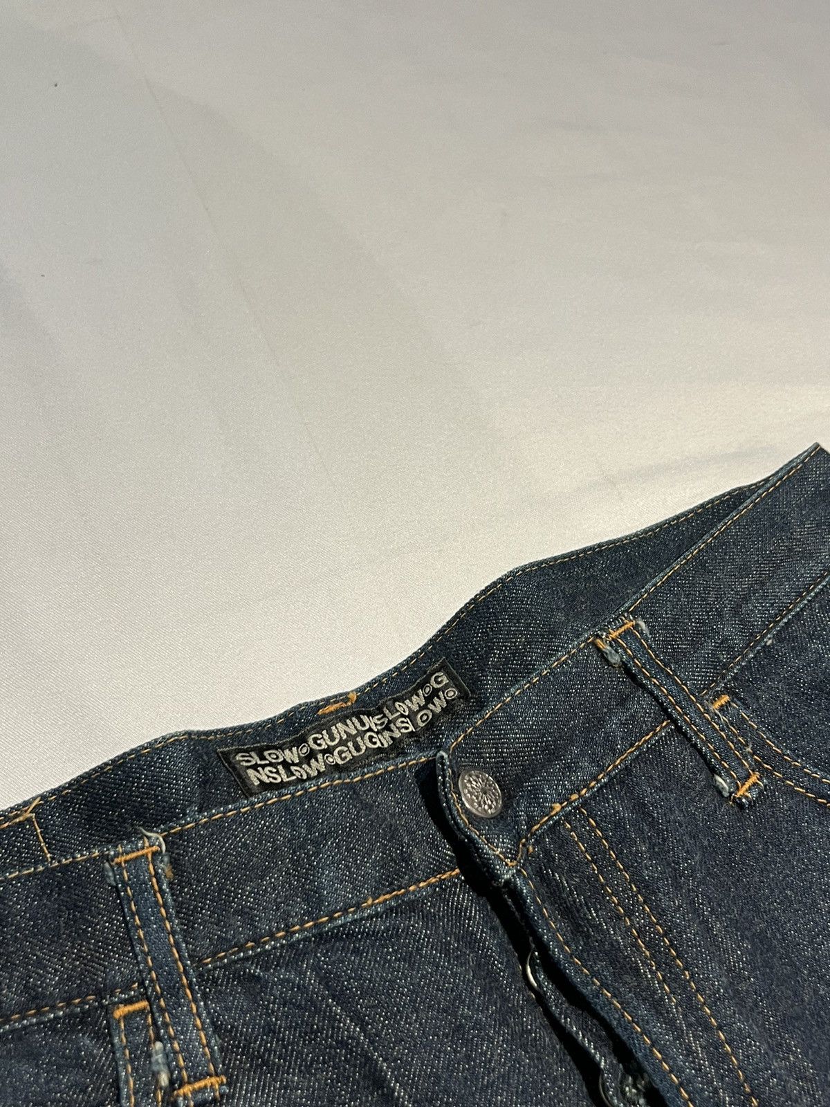 Japanese Brand × Vintage VINTAGE SLOWGUN JAPANESE BRAND DENIM JEANS Size US 32 / EU 48 - 6 Thumbnail