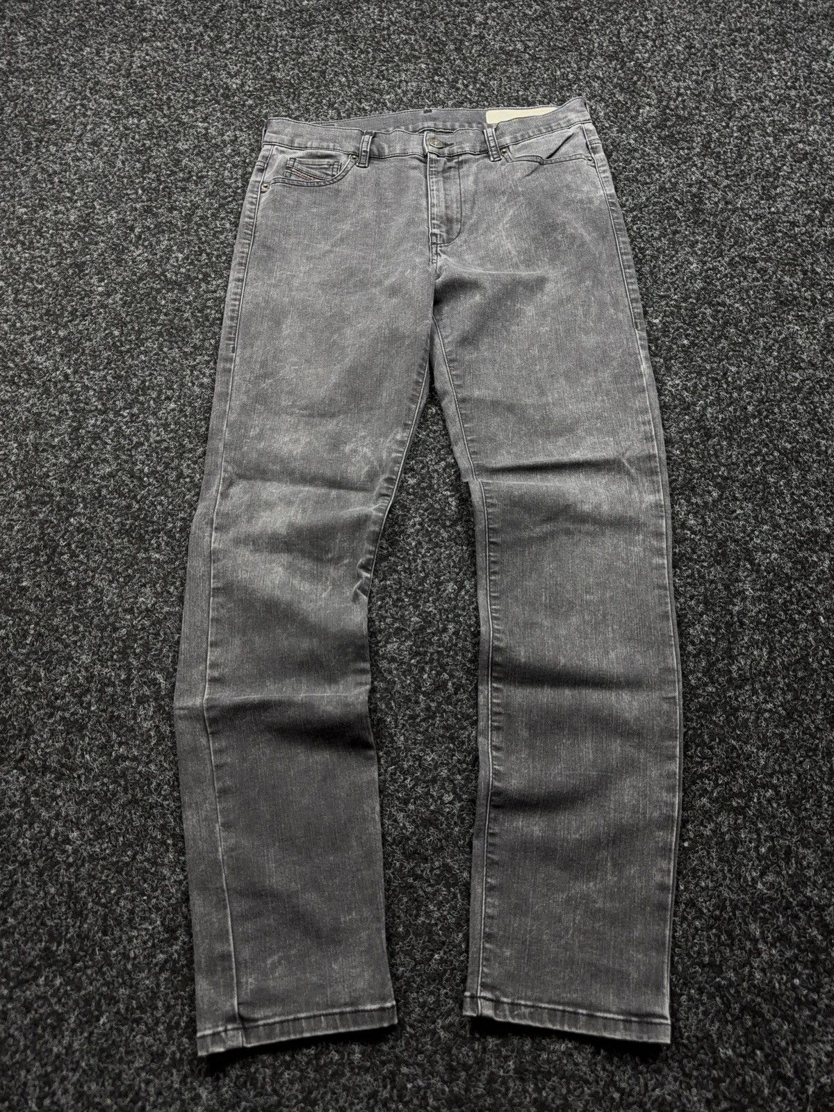 Diesel Luxury 00s Diesel D-Roisin Grey Wash Super Skinny Y2K Jeans Size 30" / US 8 / IT 44 - 1 Thumbnail