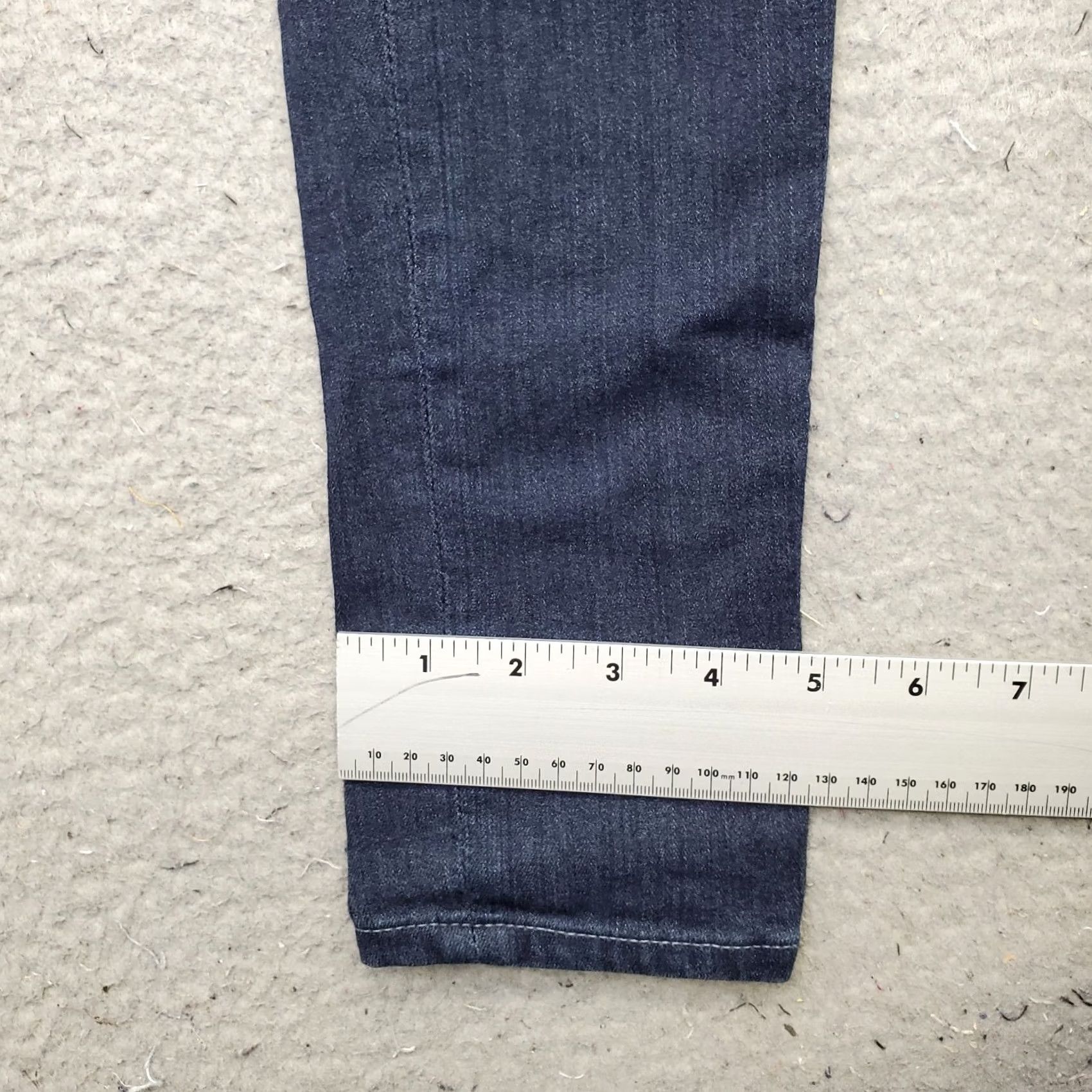 Denime AG Adriano Goldschmied Jeans Womens 27R Blue Denim Farrah Skinny High-Rise Jeans Size 27" / US 4 / IT 40 - 5 Thumbnail