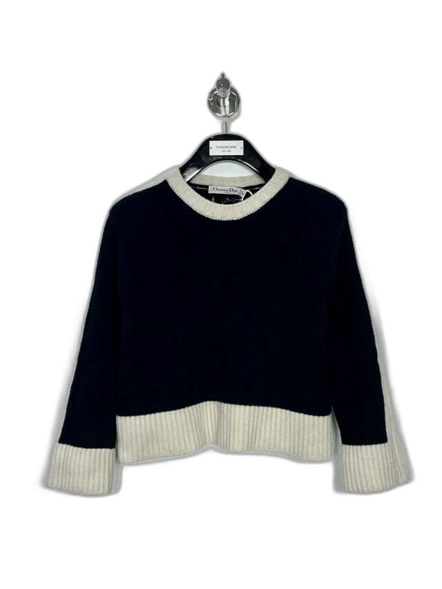 Dior Dior Jadior Color Block Knit Sweater-2506 Size M / US 6-8 / IT 42-44 - 1 Thumbnail