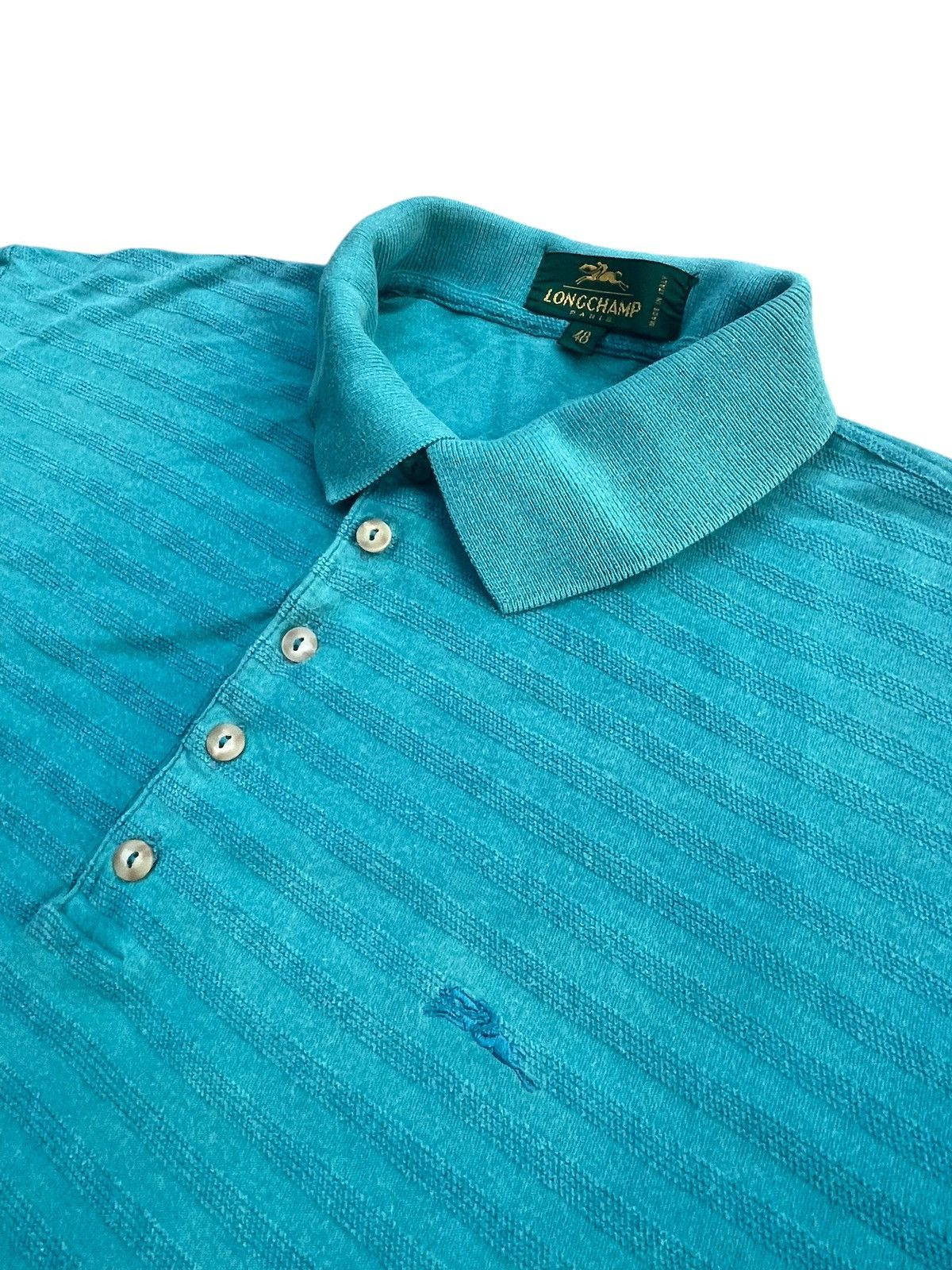 Designer Vintage Longchamp Paris Polo Size US L / EU 52-54 / 3 - 4 Thumbnail