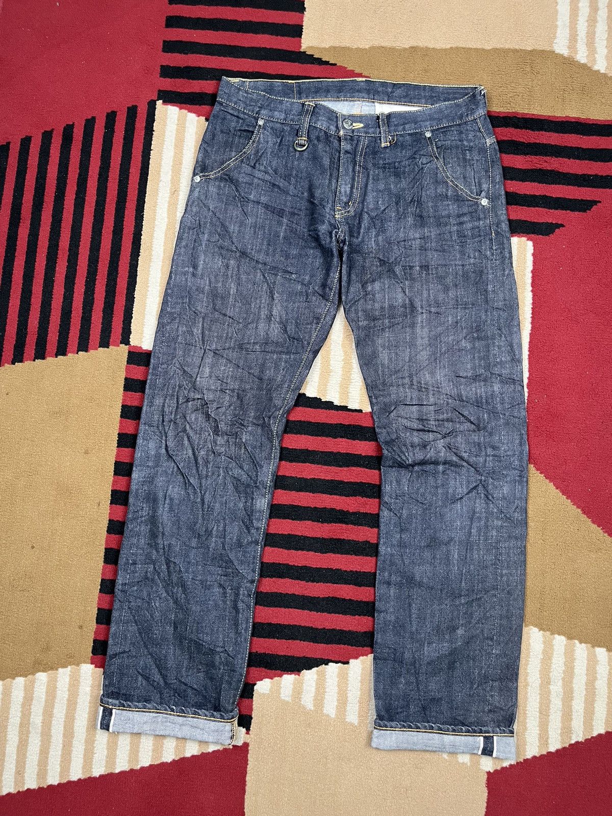 uniform experiment Uniform Experiment By Sophnet Japanese Brand Denim Pants Size US 31 - 1 Thumbnail