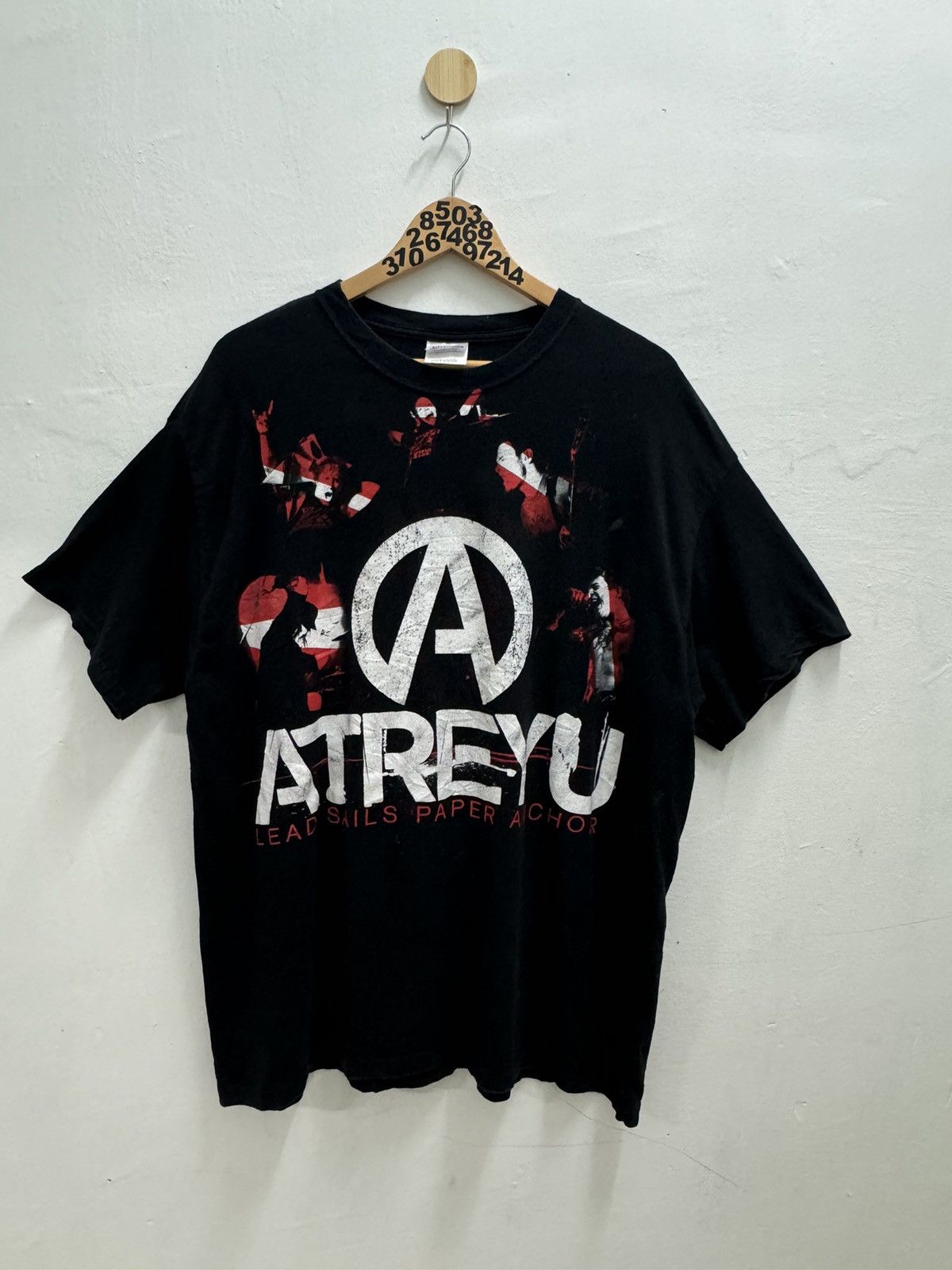 Band Tees VINTAGE ATREYU TOUR 2008 TASTE OF CHAOS TEE Size US XL / EU 56 / 4 - 1 Thumbnail