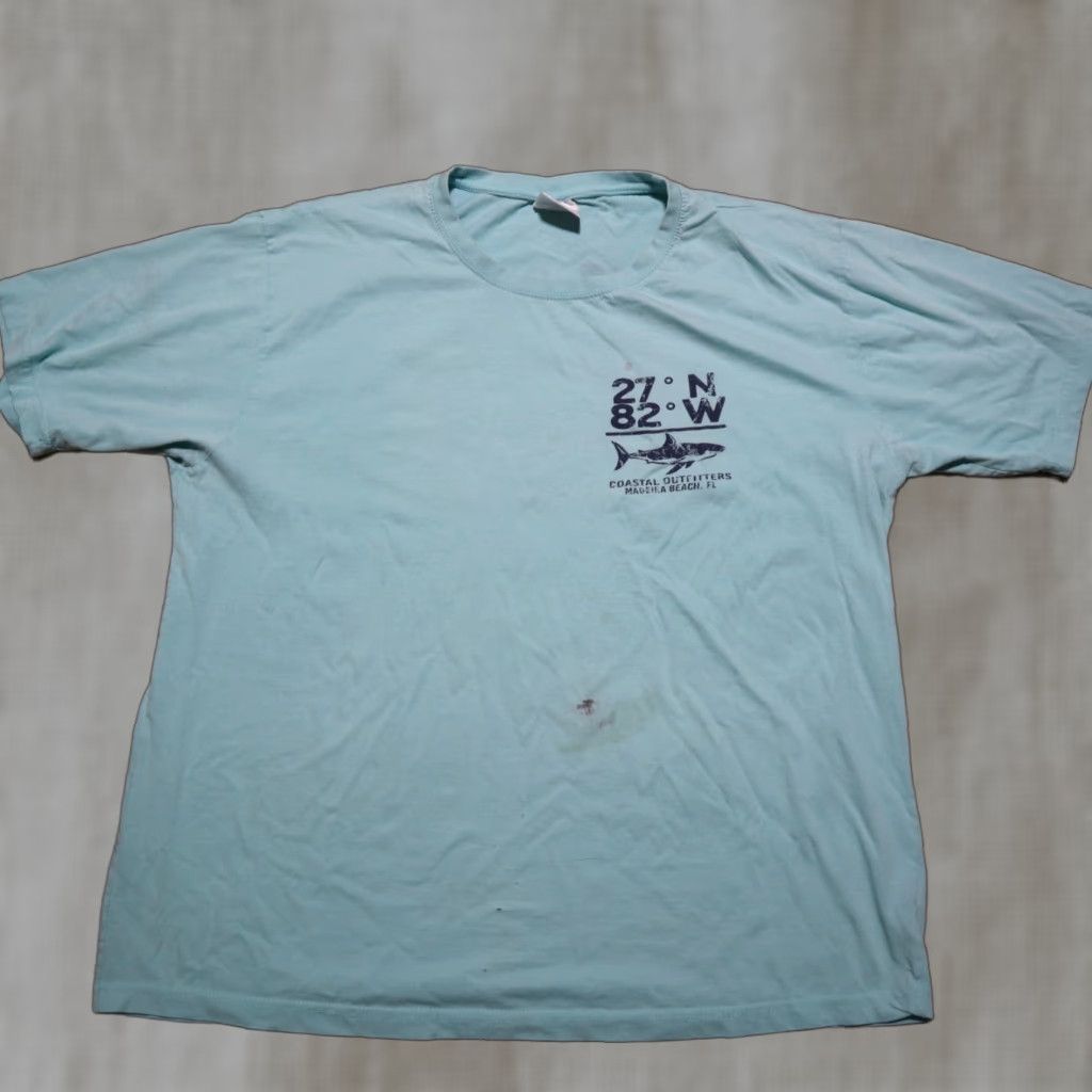 Urban Outfitters Coastal Outfitters Shirt Adult XL Blue Beach Navy Coastal Outfitters Shirt XL Adult Mens Blue Size US XL / EU 56 / 4 - 1 Thumbnail
