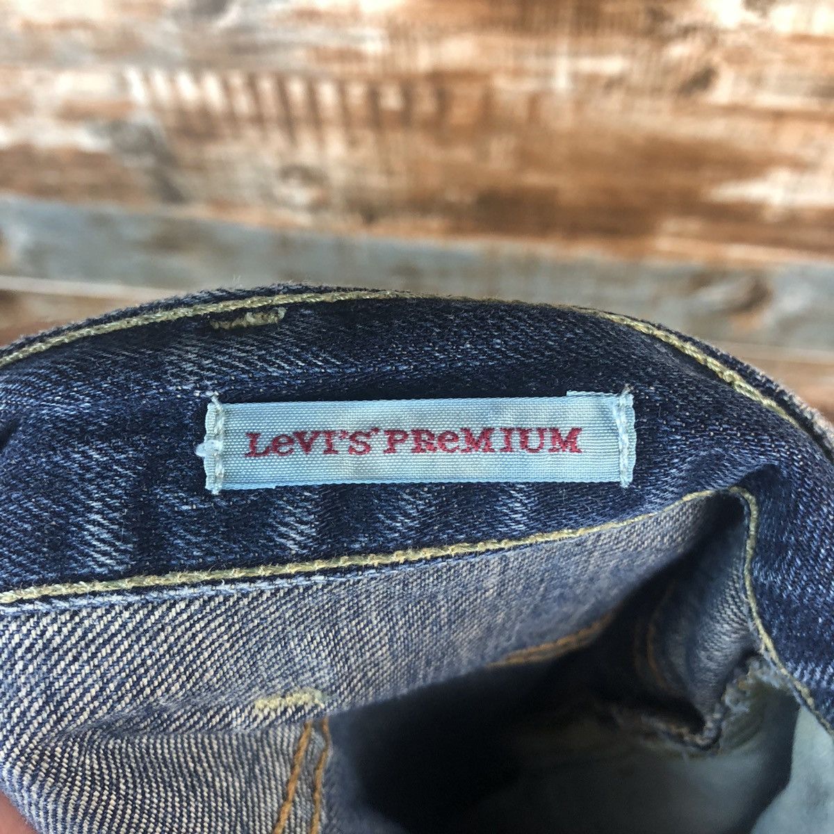 Levi's DL Levis Blue Distressed Denim Pants #C307 Size US 32 / EU 48 - 22 Thumbnail