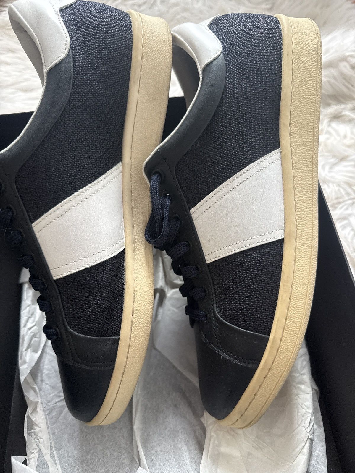 Sandro Sandro Paris men black and white shoes Size US 10 / EU 43 - 6 Thumbnail