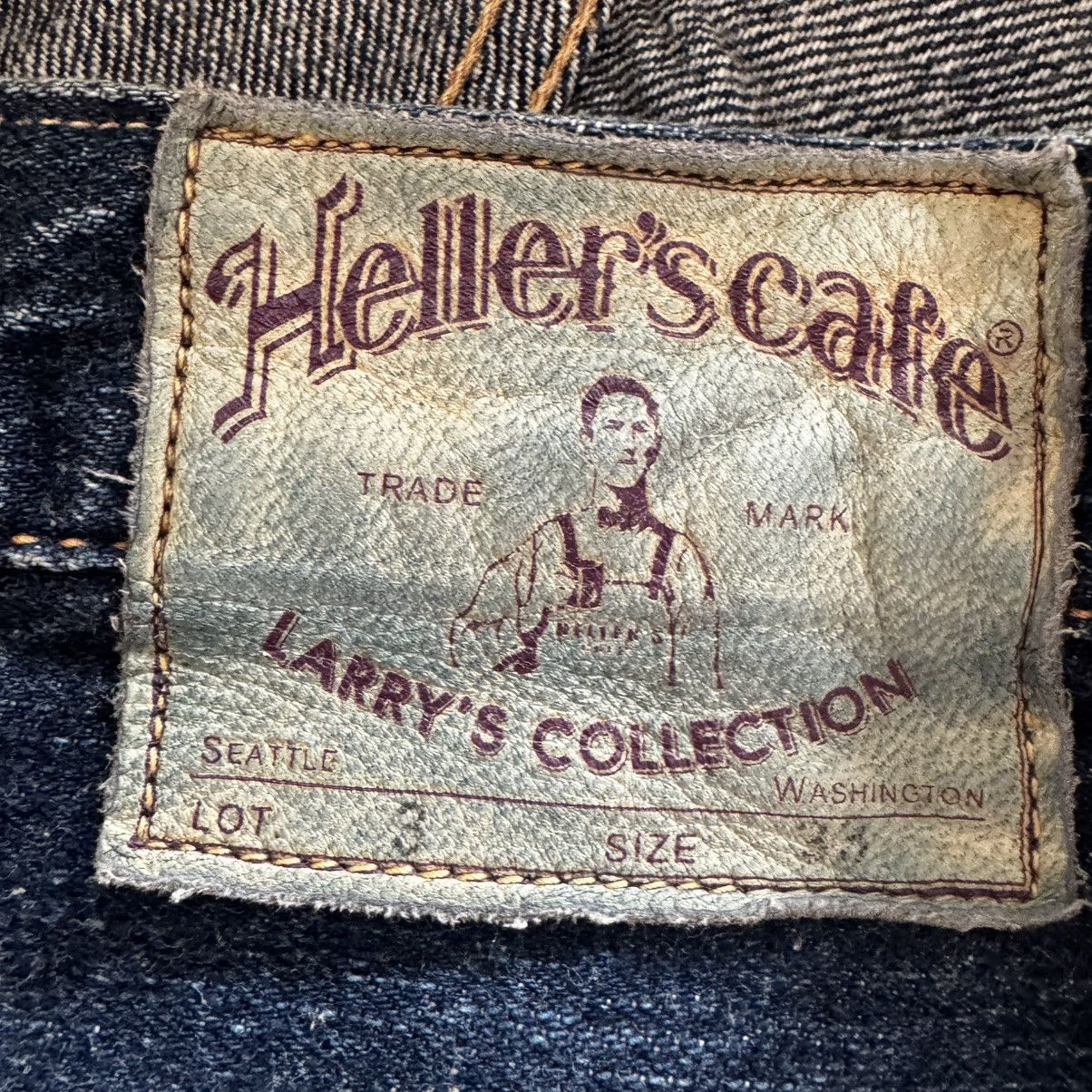 Heller's Cafe Mens hellers cafe jeans Size US 33 - 4 Thumbnail