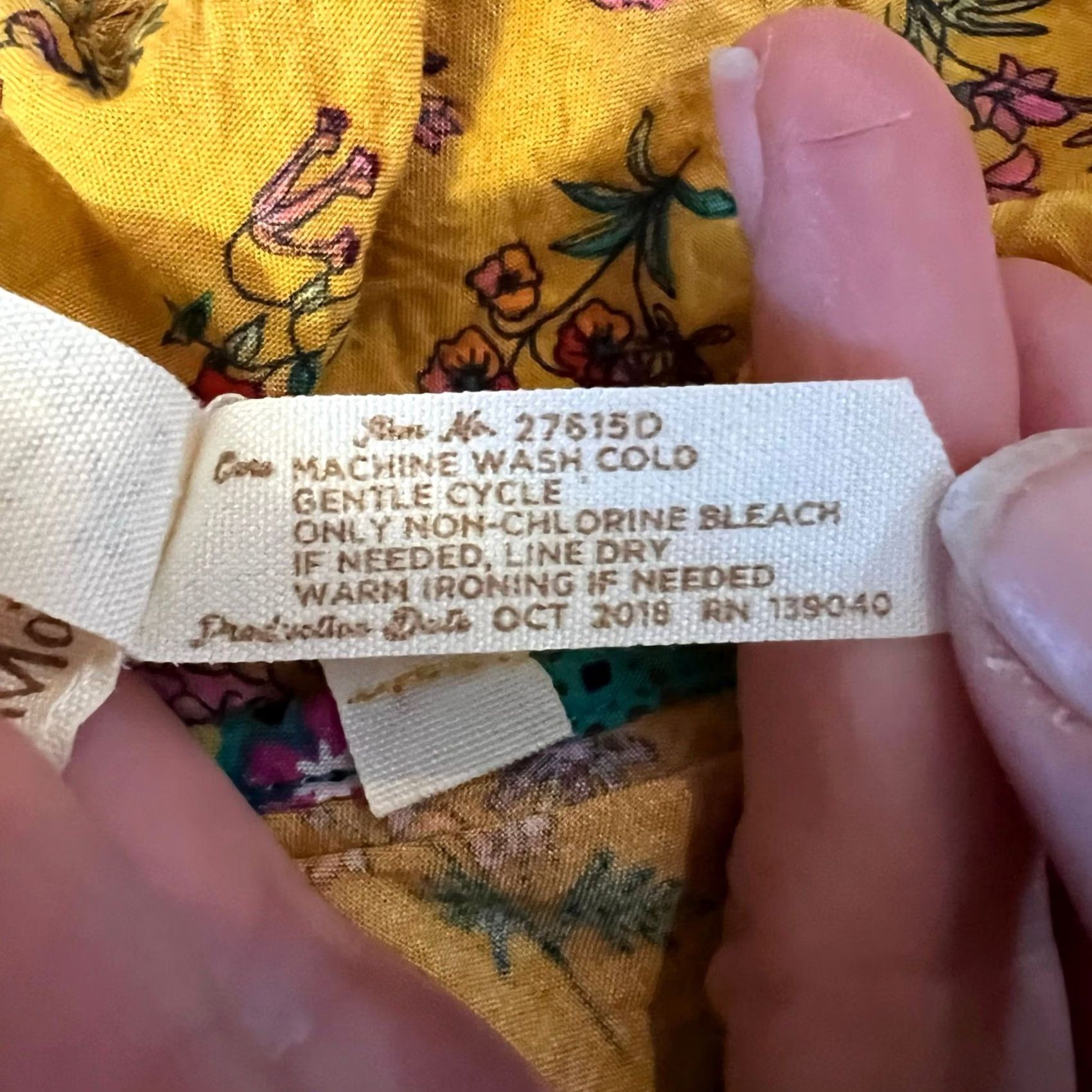 Vintage Matilda Jane Dress Brilliant Daydream Fantasy Mustard Yellow Floral S Womens Dress Knee Length Fit & Flare Size S / US 4 / IT 40 - 8 Thumbnail