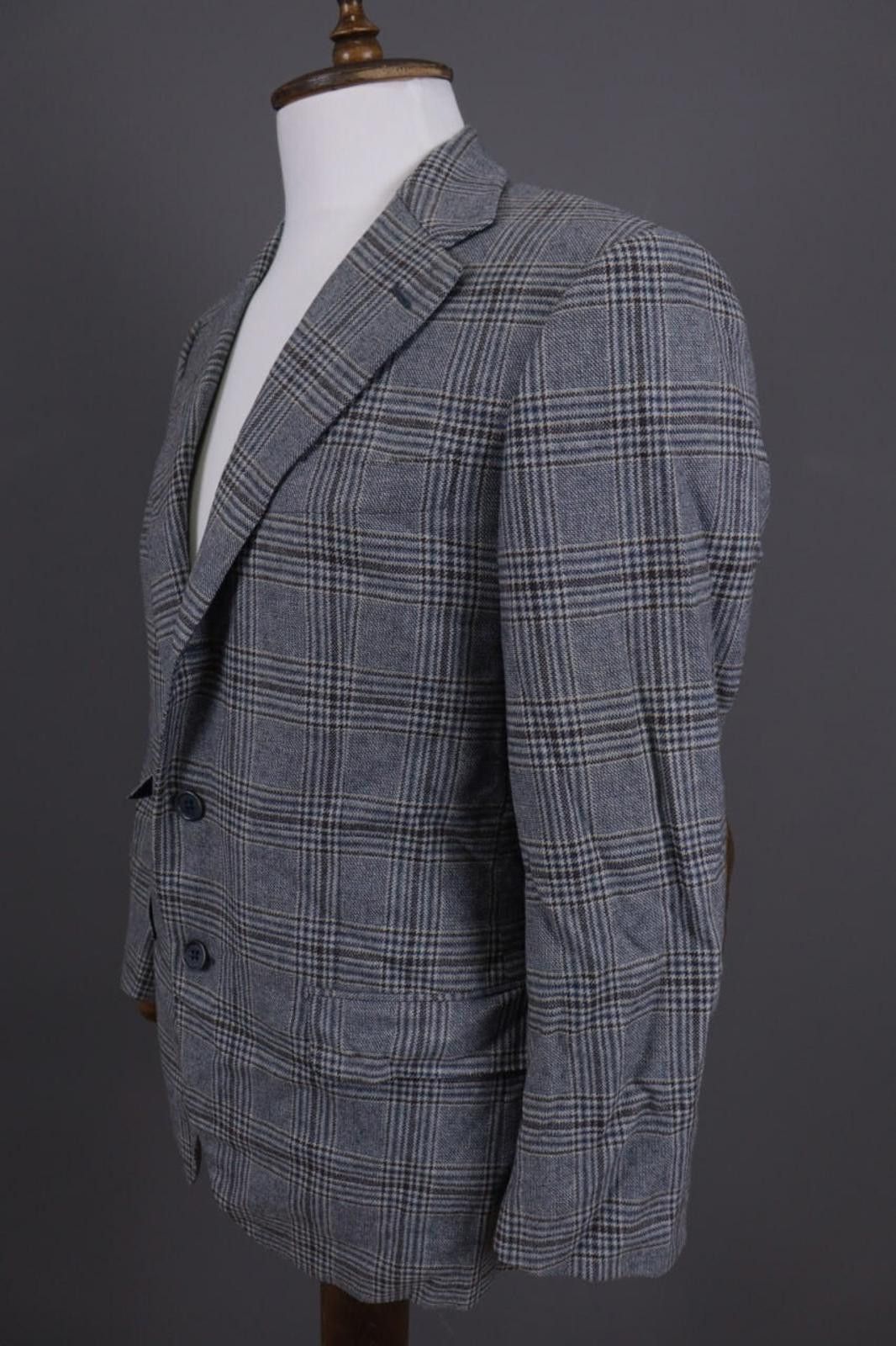 Belvest Doriani Belvest Tailoring Wool Blazer Sport Coat Size 47 Size 40R - 6 Thumbnail