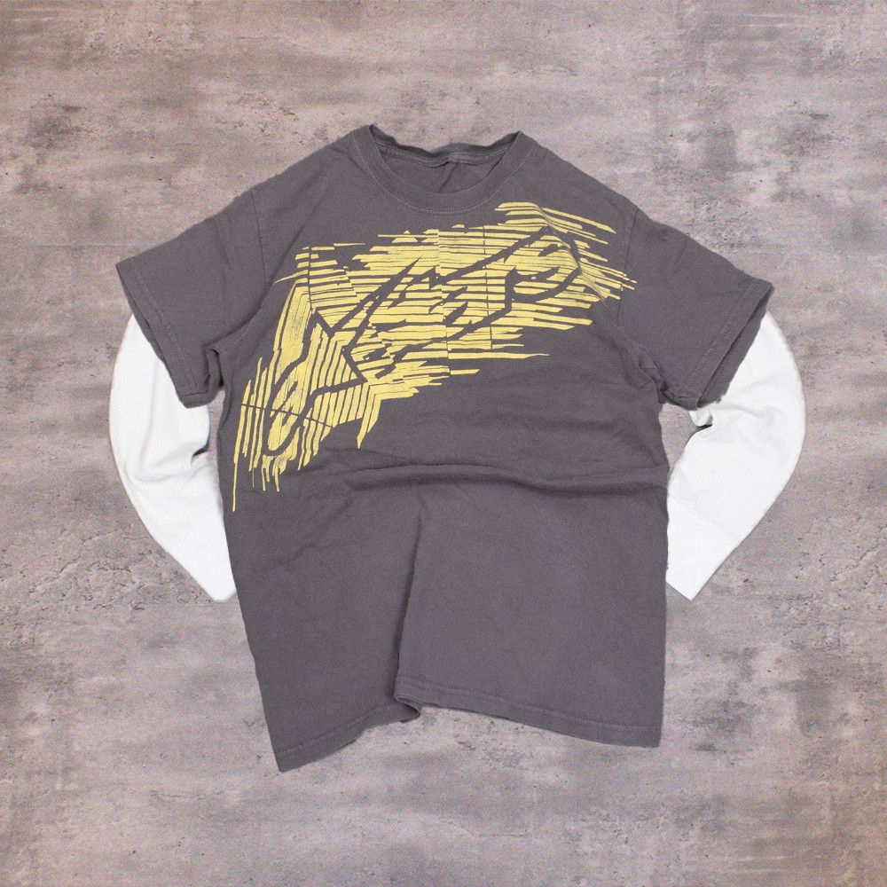Alpinestars Y2K's 00's Alpinestars Grey Moto Graphic Core Grey Tee Size US XS / EU 42 / 0 - 1 Thumbnail