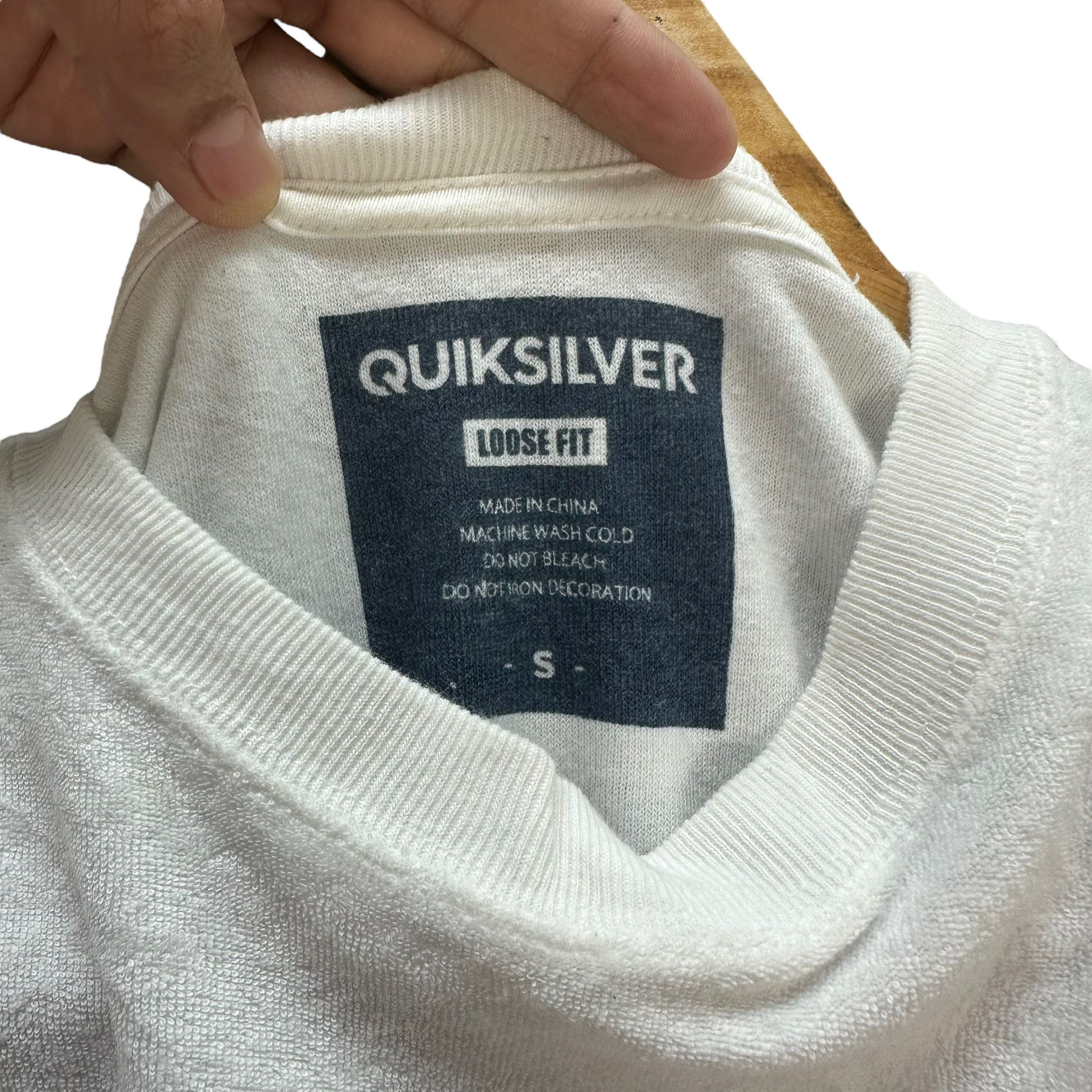 Quiksilver QUIKSILVER CENTER LOGO LOOSE FIT FLEECE TEES #8243-216 Size US S / EU 44-46 / 1 - 9 Thumbnail