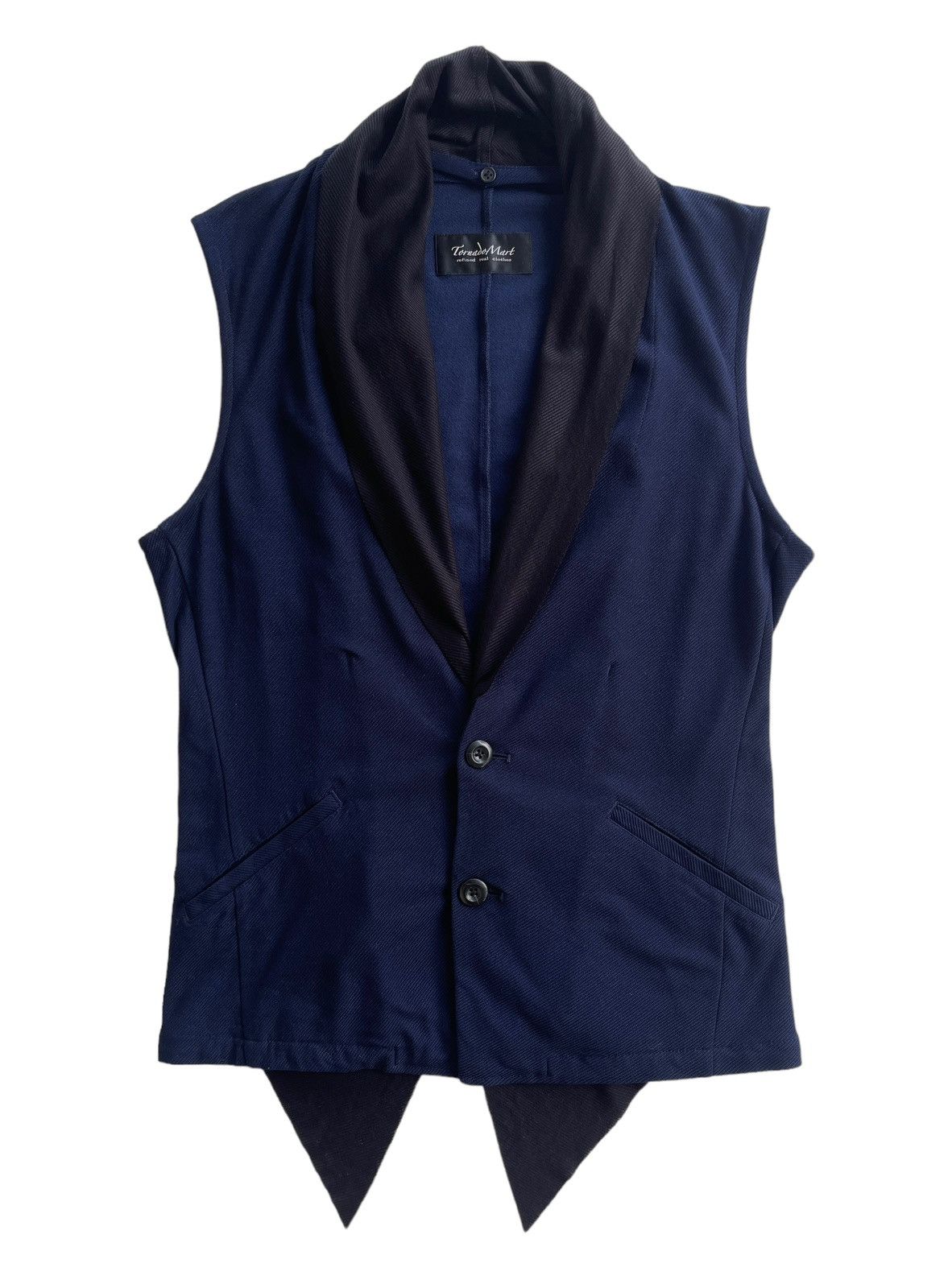 Tornado Mart Tornado Mart Avantgarde Layered Vest Size L / US 10 / IT 46 - 1 Thumbnail