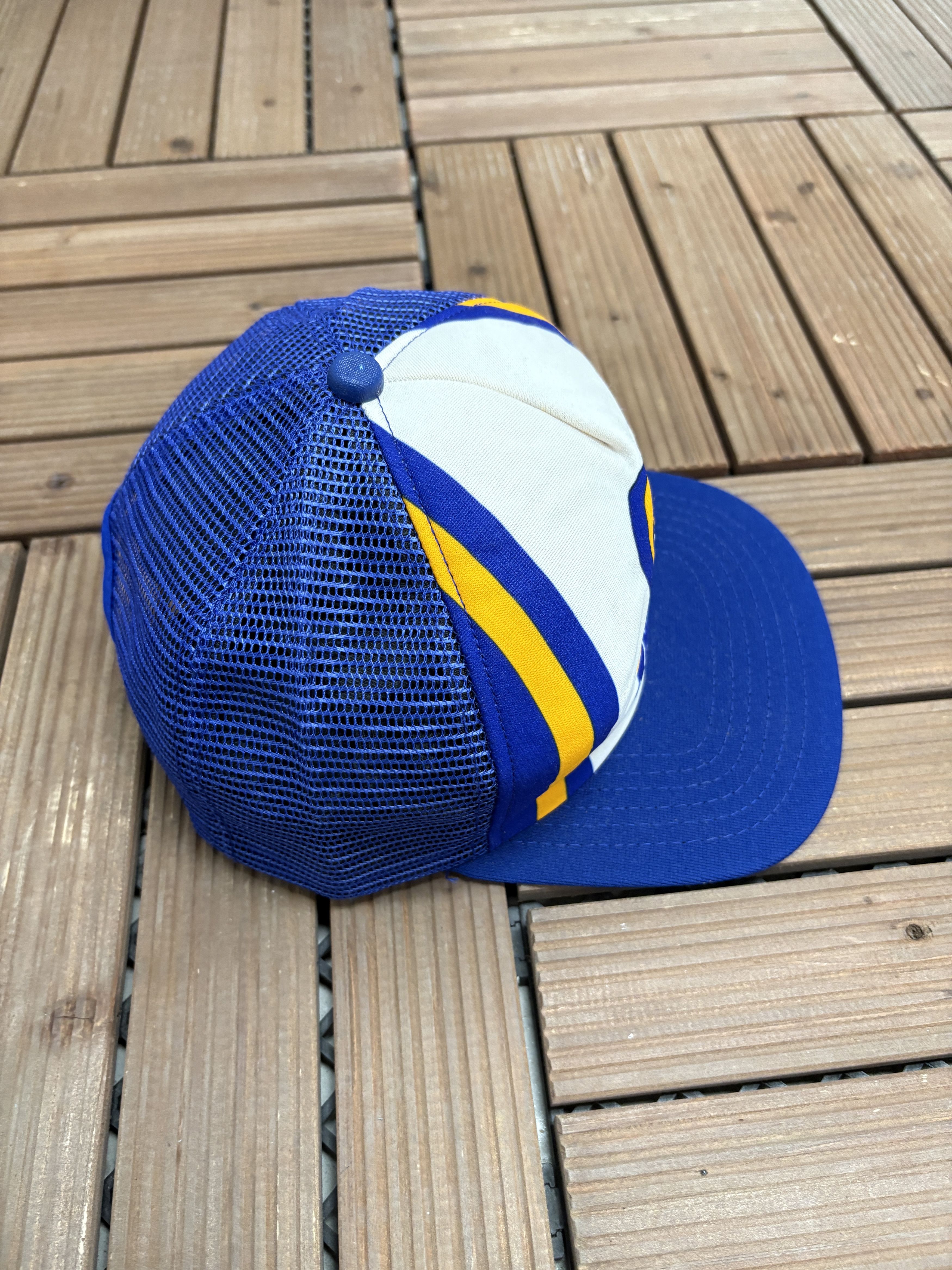 New Era × Vintage Los Angeles Rams Vintage White Snap Back Hat Size ONE SIZE - 4 Thumbnail
