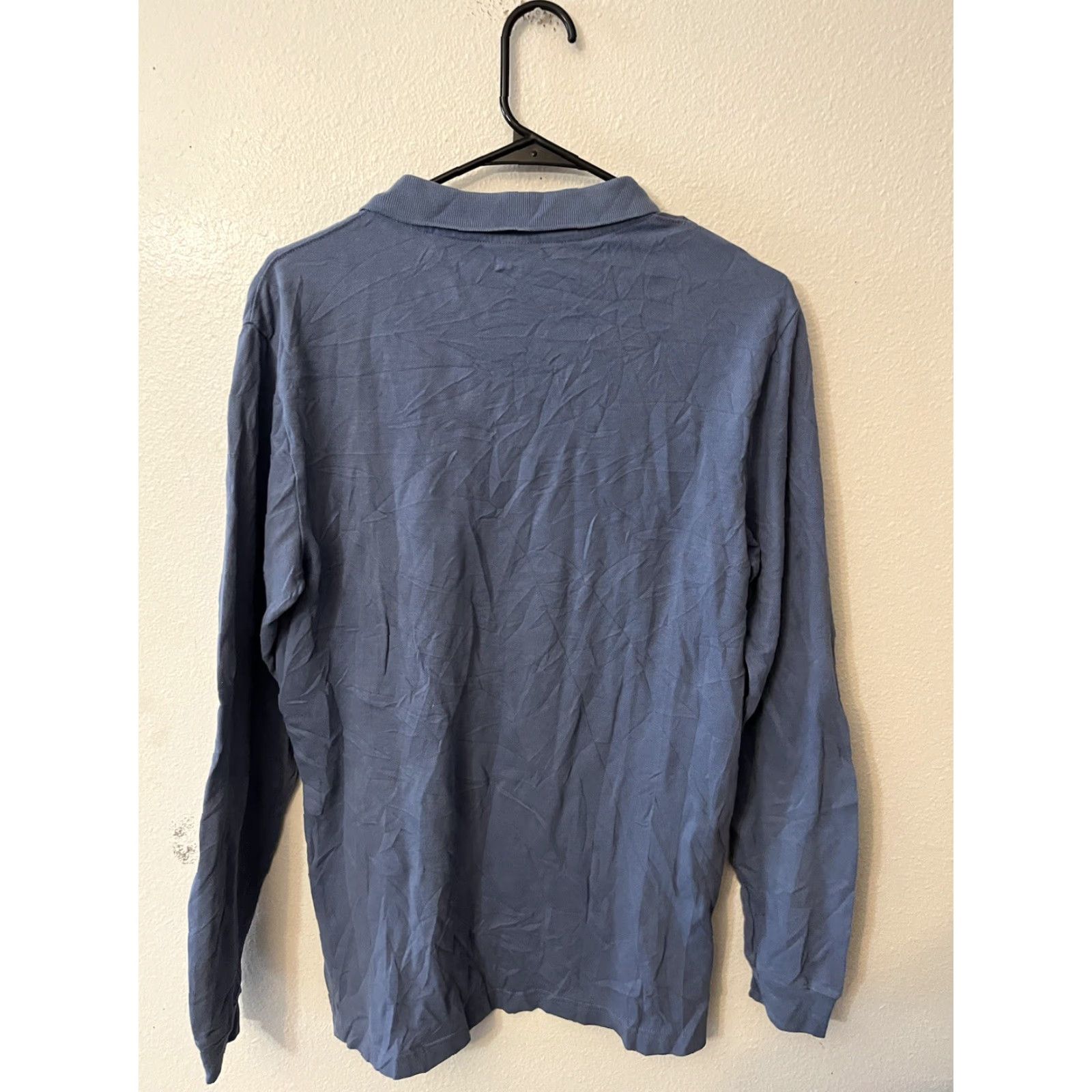 Gap Gap Mens Polo Shirt Blue Long Sleeve Knit Shirt Size XS Stretch Polo Size US XS / EU 42 / 0 - 2 Thumbnail