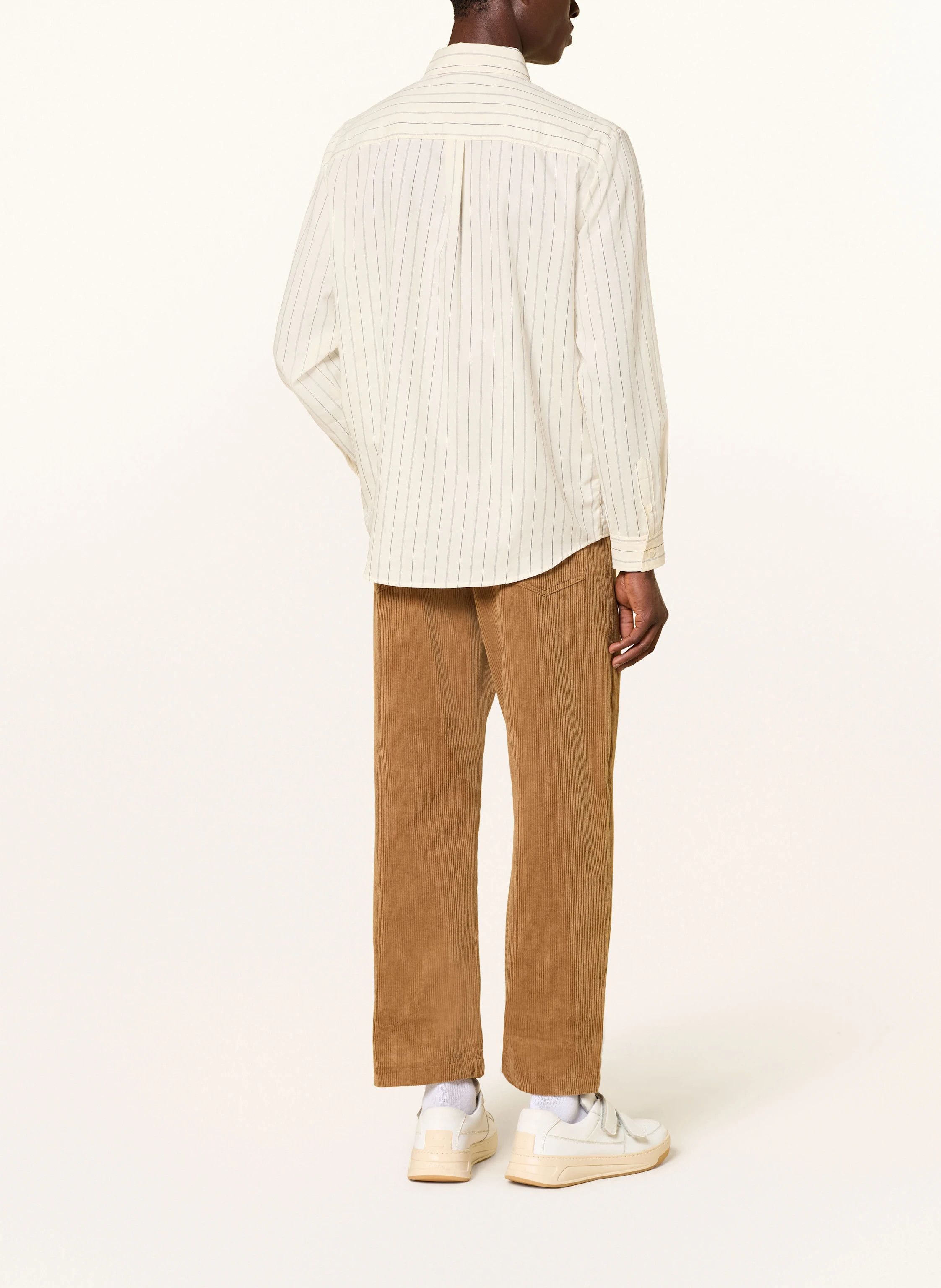 A.P.C. o1mle1125 Clement Shirt in Ecru Size US S / EU 44-46 / 1 - 3 Thumbnail