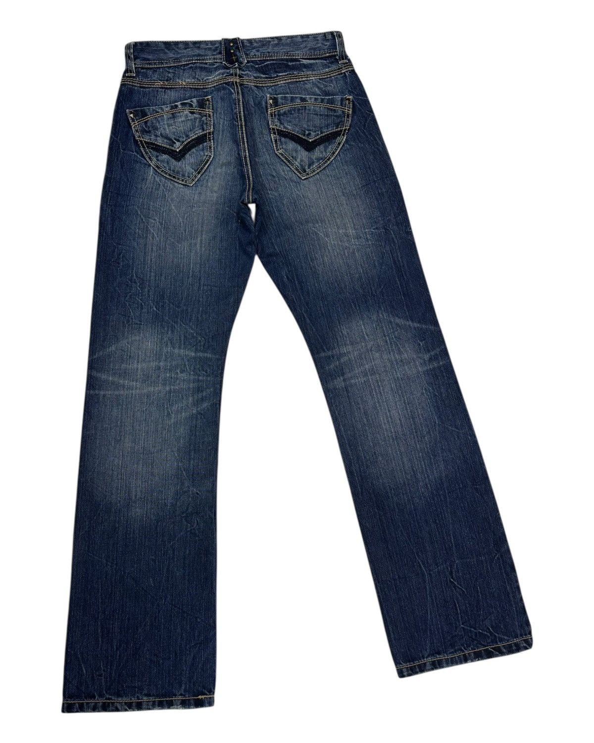 Hysteric Glamour × Undercover Vintage Japanese Diaria Punk Distressed Denim Jeans Size US 28 / EU 44 - 4 Thumbnail