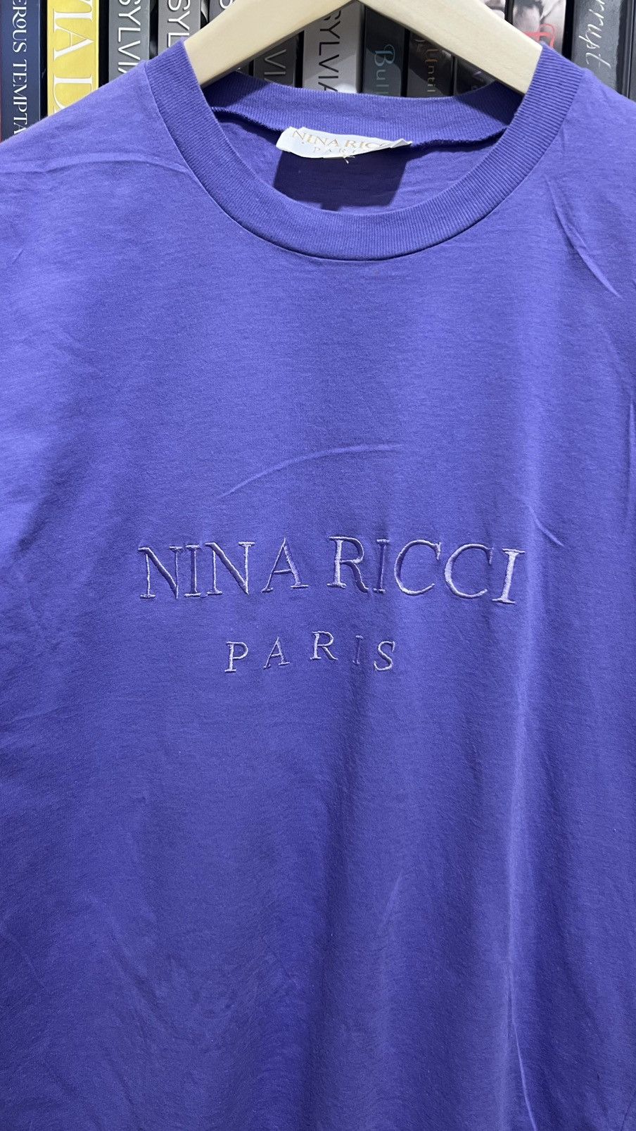 Nina Ricci NINA RICCI Vintage Tee Size L / US 10 / IT 46 - 3 Thumbnail