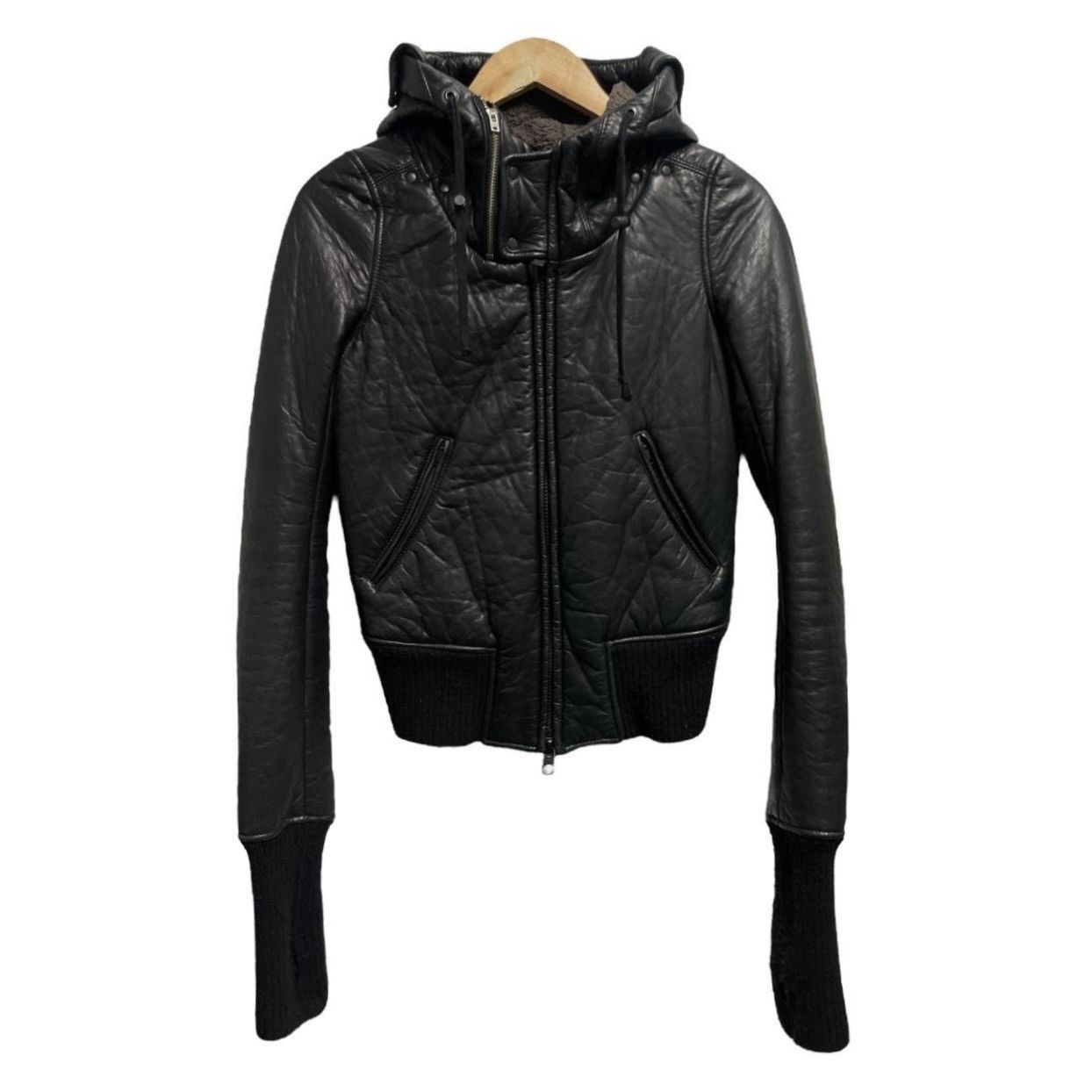 ジャケット・アウター 00s gostar de fuga leather down jacket GOSTAR DE FUGA × If Six Was Nine × Le Grande Bleu (L.G.B.) G.O.A