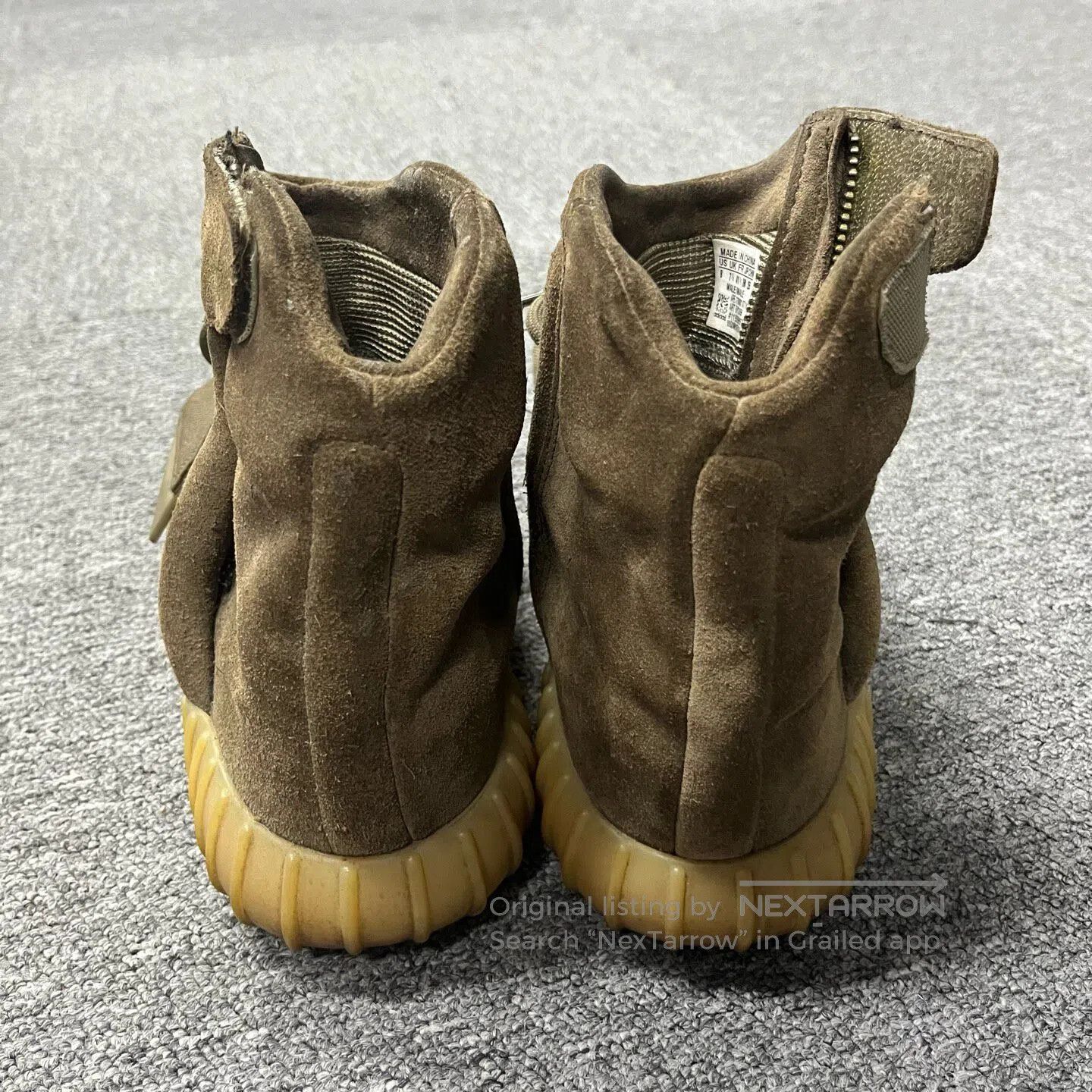 Adidas Adidas Chocolate retro round-top shock-absorbing high-top Size US 8 / EU 41 - 3 Thumbnail