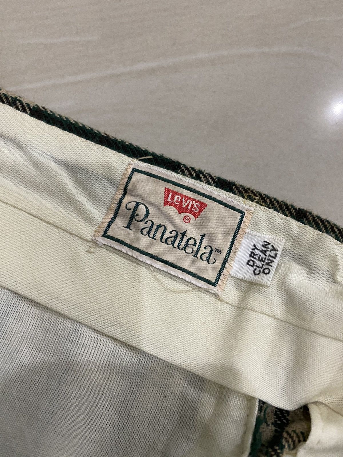 Levi's Vintage Clothing 70s Levi's Panatela StaPress Pants Size US 36 / EU 52 - 3 Thumbnail