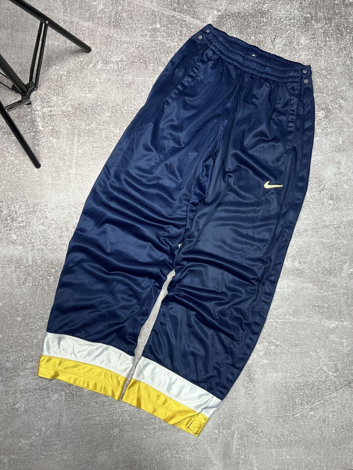 Nike Nike Vintage Pants Baggy Japan Sweatpants Striped Size US 35 - 1 Thumbnail