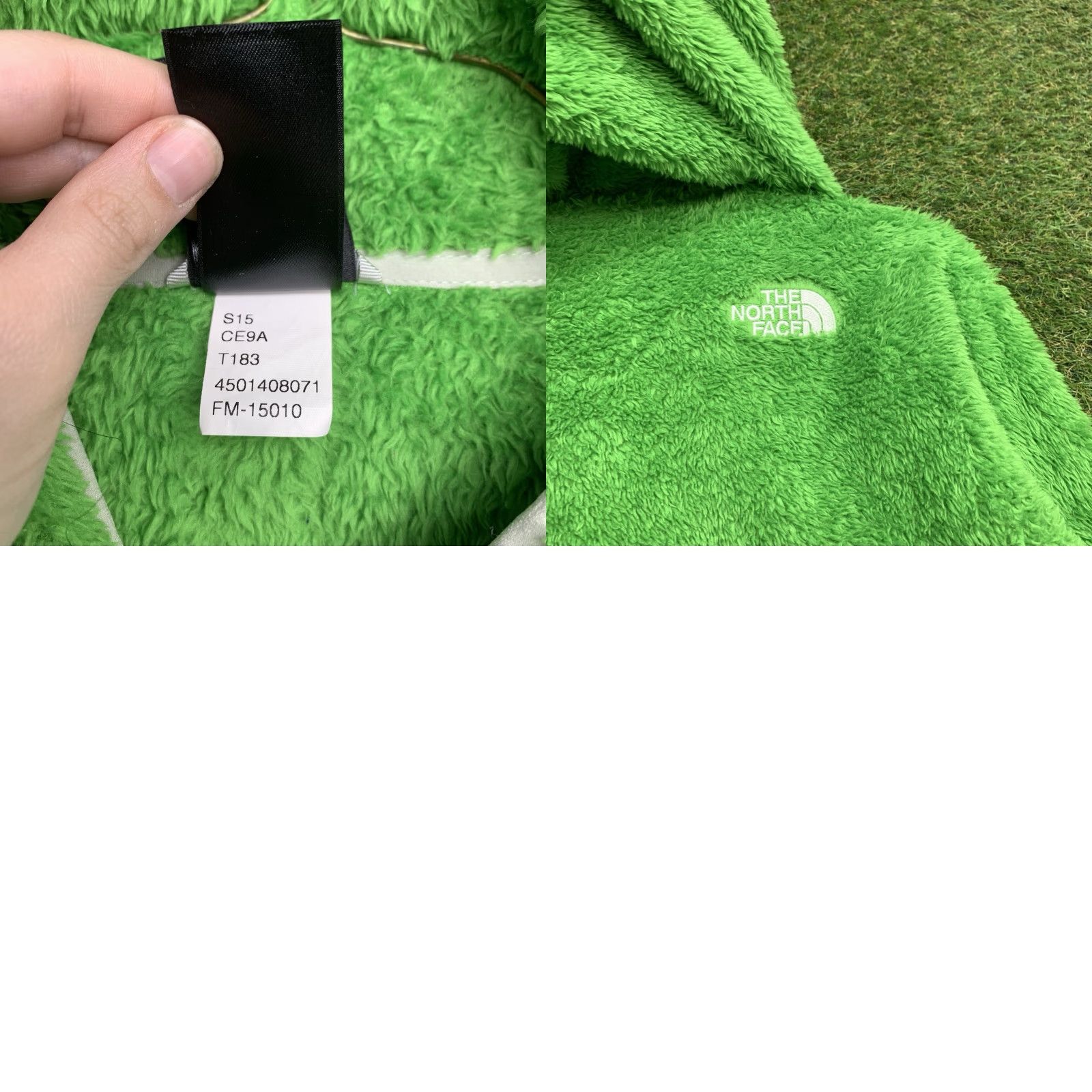 The North Face The North Face Fleece Jacket Womens M Green Long Sleeve Zip Hooded Full Zip Logo Outdoor Runtime Size M / US 6-8 / IT 42-44 - 9 Thumbnail