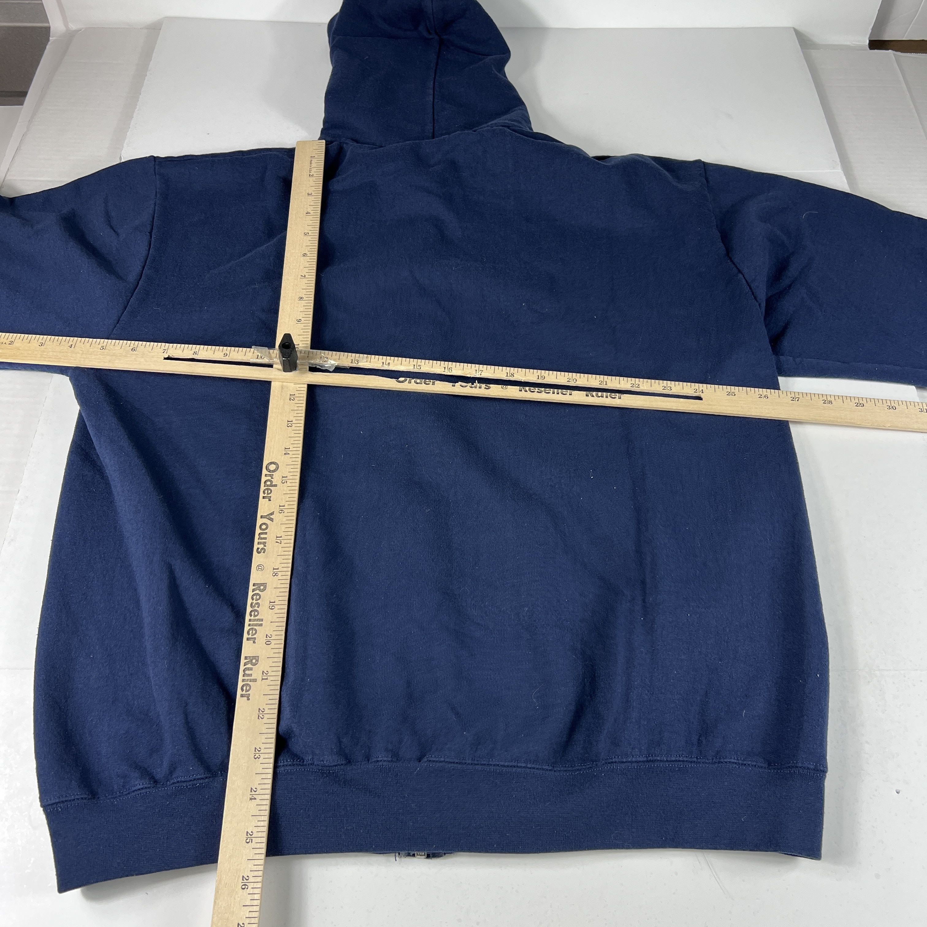 NFL Y2K NFL New England Patriots Sweater Faded Full Zip Hoodie Size US M / EU 48-50 / 2 - 12 Thumbnail