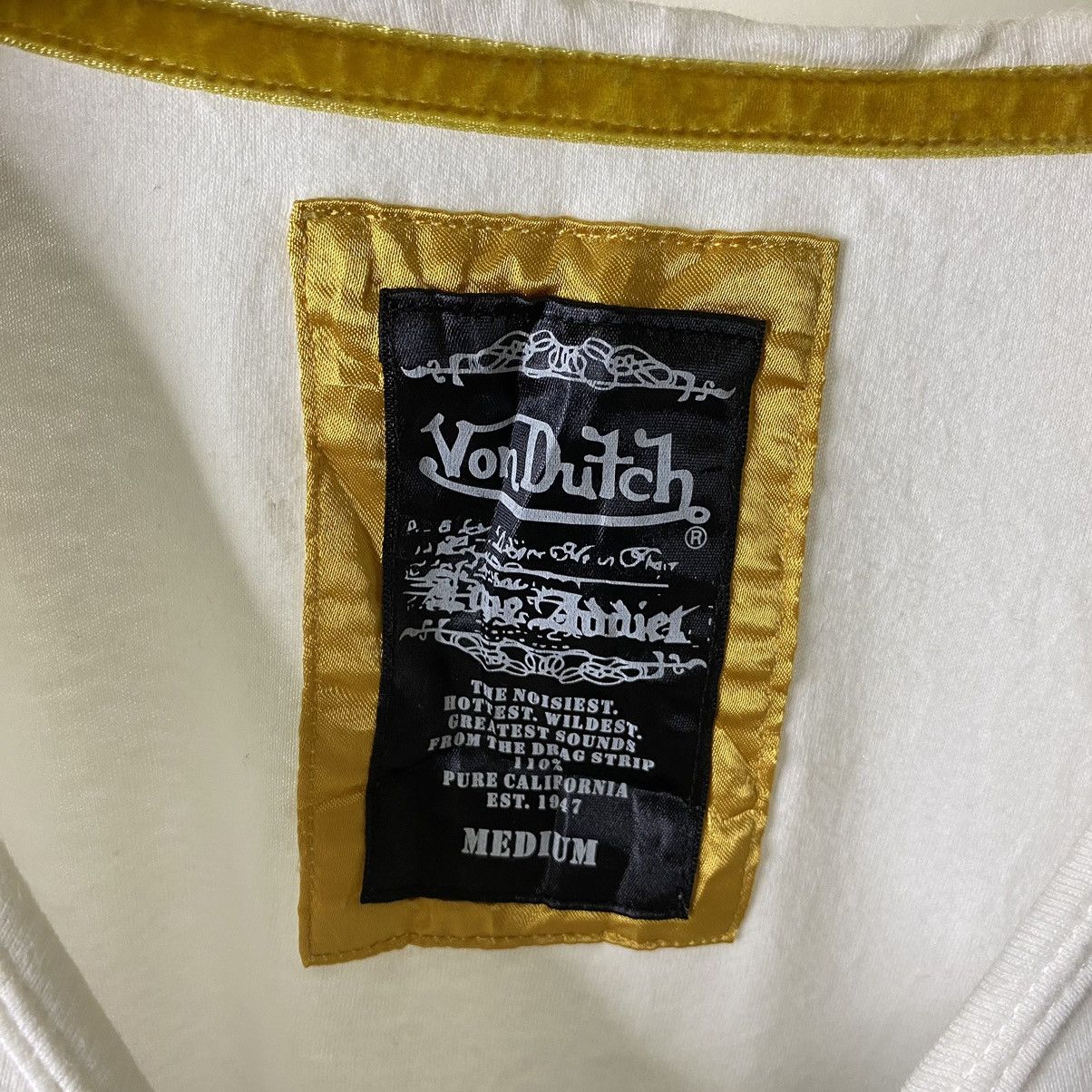 Von Dutch Von Dutch Pinstriping Specialist Love Addict Women LS Tee Size S / US 4 / IT 40 - 3 Thumbnail