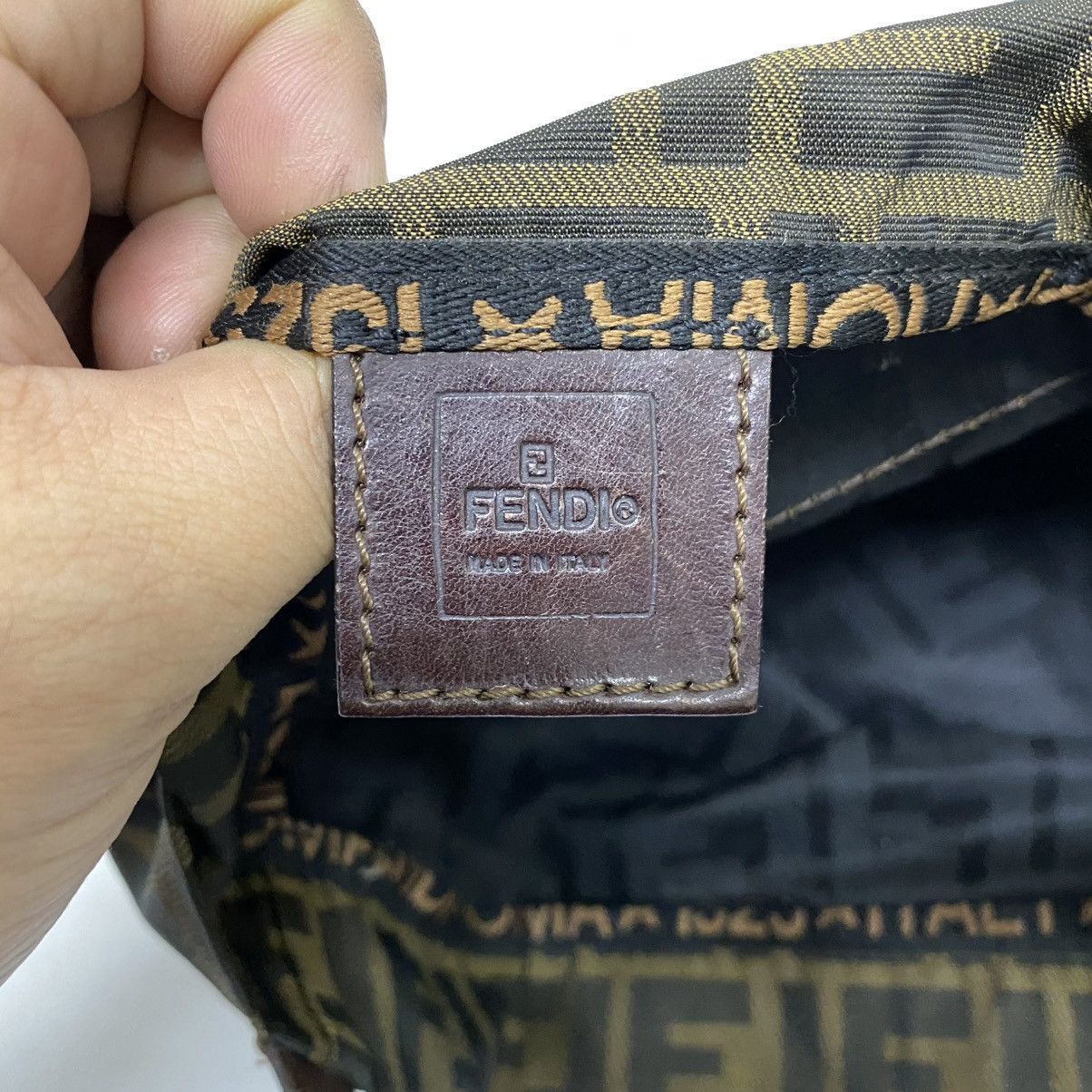 Fendi ‼️YES‼️ AUTHENTIC FENDI FF ZUCCA FORDABLE BAG Size ONE SIZE - 11 Thumbnail