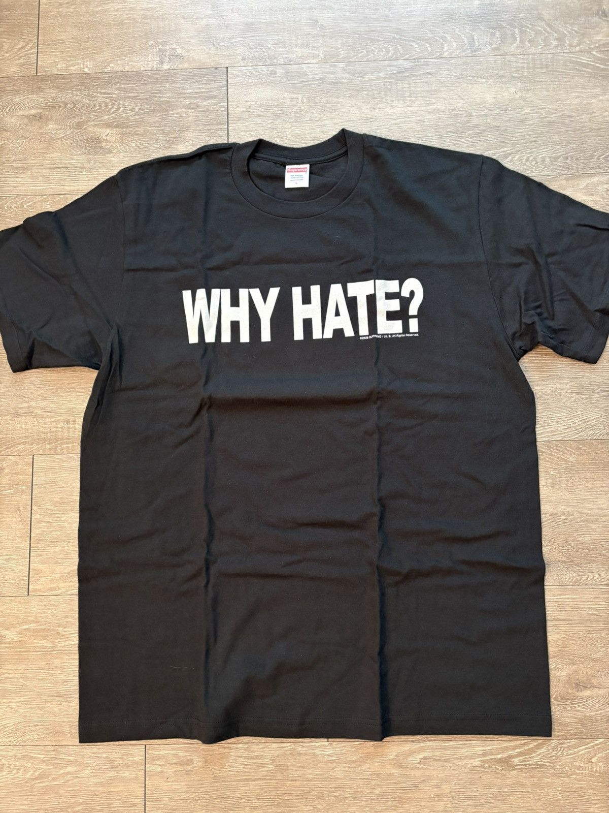 Supreme Supreme Based Tee Lil B Sz L Black | Grailed