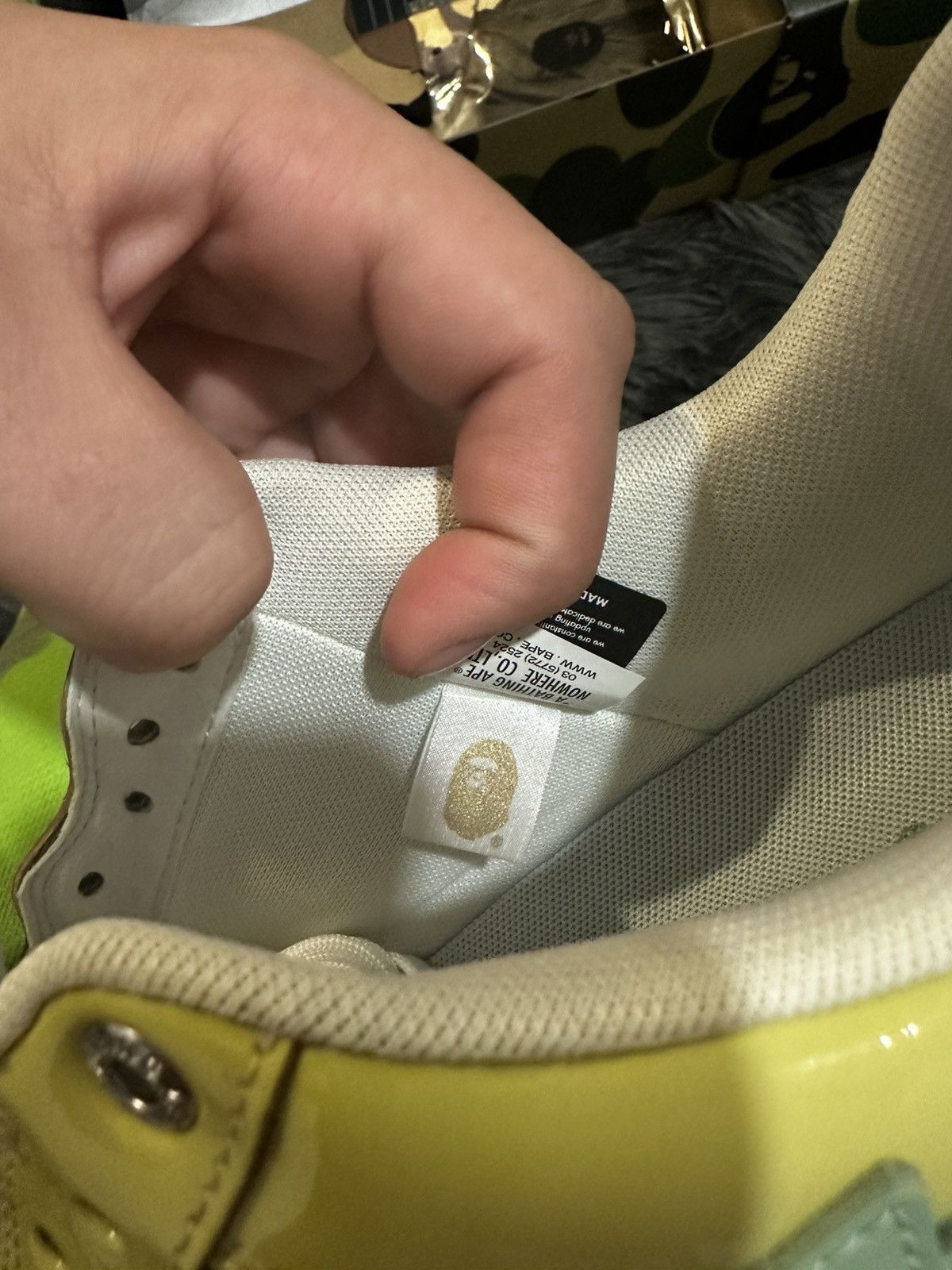 Bape BAPESTA #2 Size US 12 / EU 45 - 8 Thumbnail