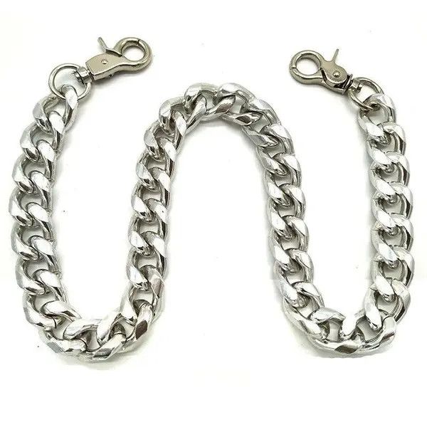 Jewelry Trousers Key Chains Trendy Metal Punk Wallet Belt Keychain Size ONE SIZE - 5 Thumbnail