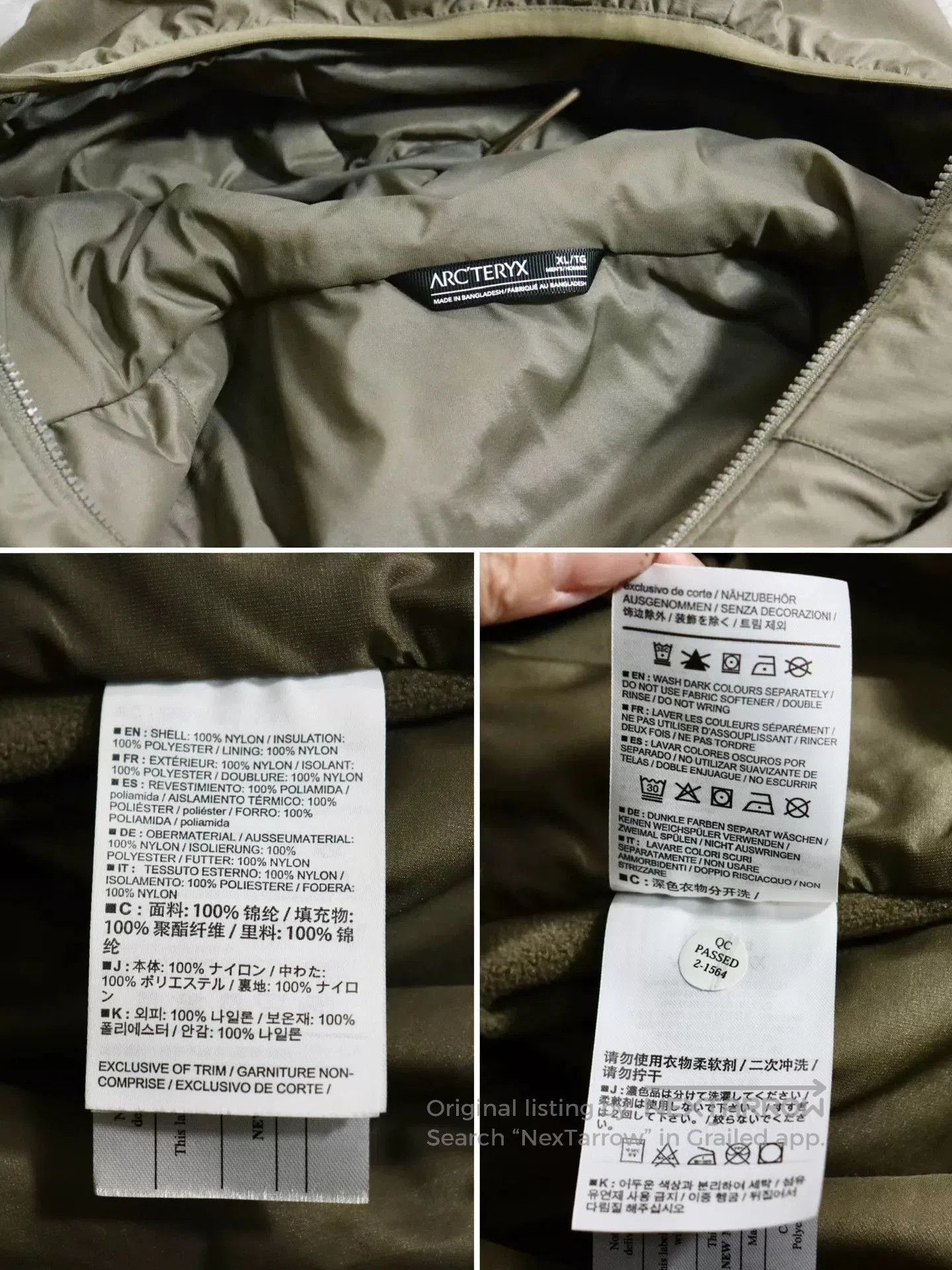 Arc'teryx Arcteryx Atom Hoody LT Gen2 Jacket. Size US XL / EU 56 / 4 - 8 Thumbnail