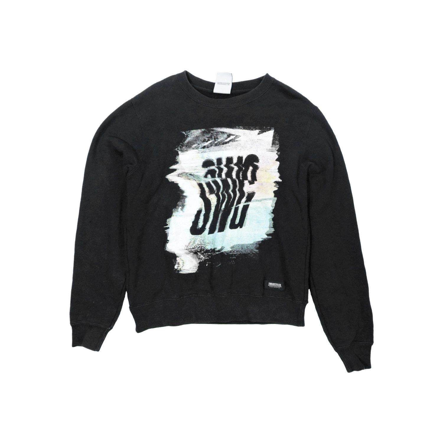 Swagger SWAGGER SWG BLITCH BIG LOGO GLITCH EFFECT SWEATSHIRT Size US M / EU 48-50 / 2 - 1 Thumbnail