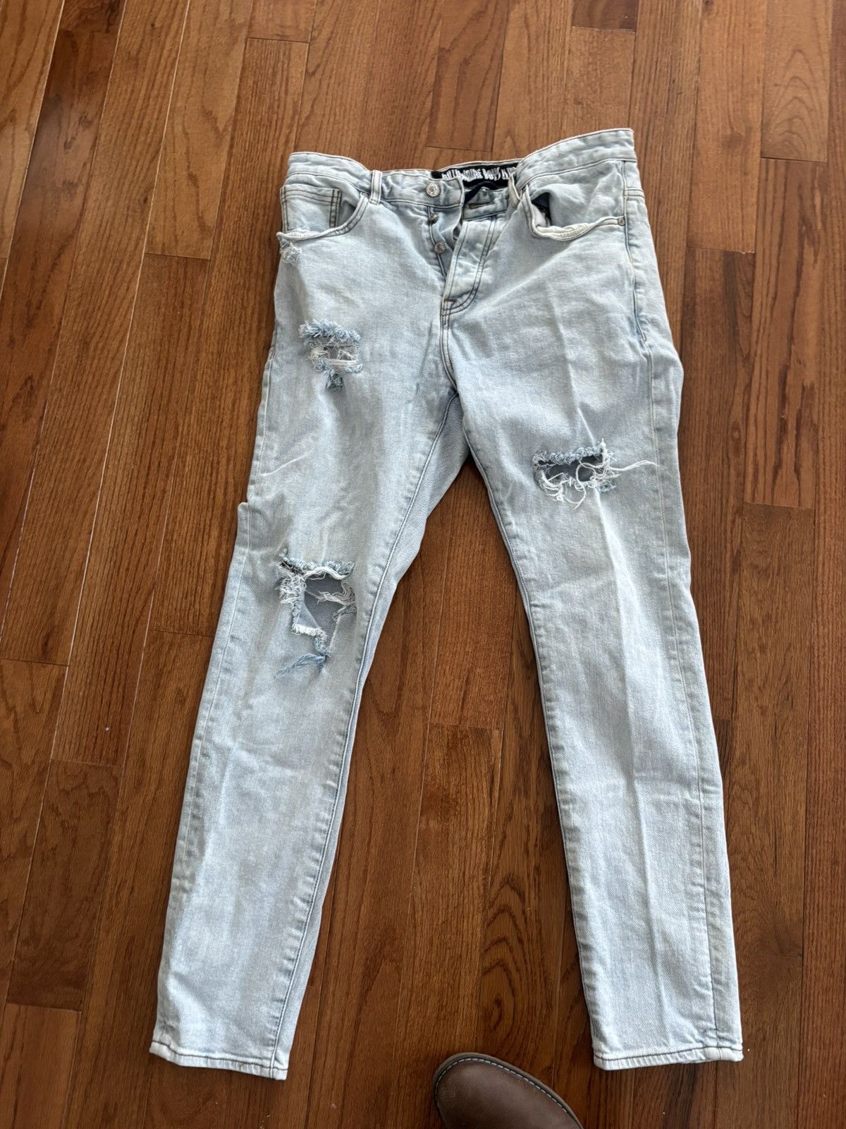 Billionaire Boys Club billionaire boys club ripped jeans Size US 34 / EU 50 - 1 Thumbnail