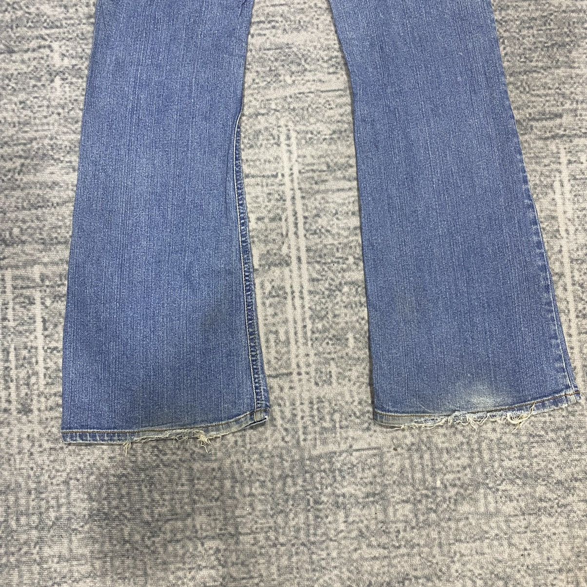 Hollister Flare☠️Hollister Bootcut Jeans Cowboy Punk 90s Distressed Size US 34 / EU 50 - 9 Thumbnail