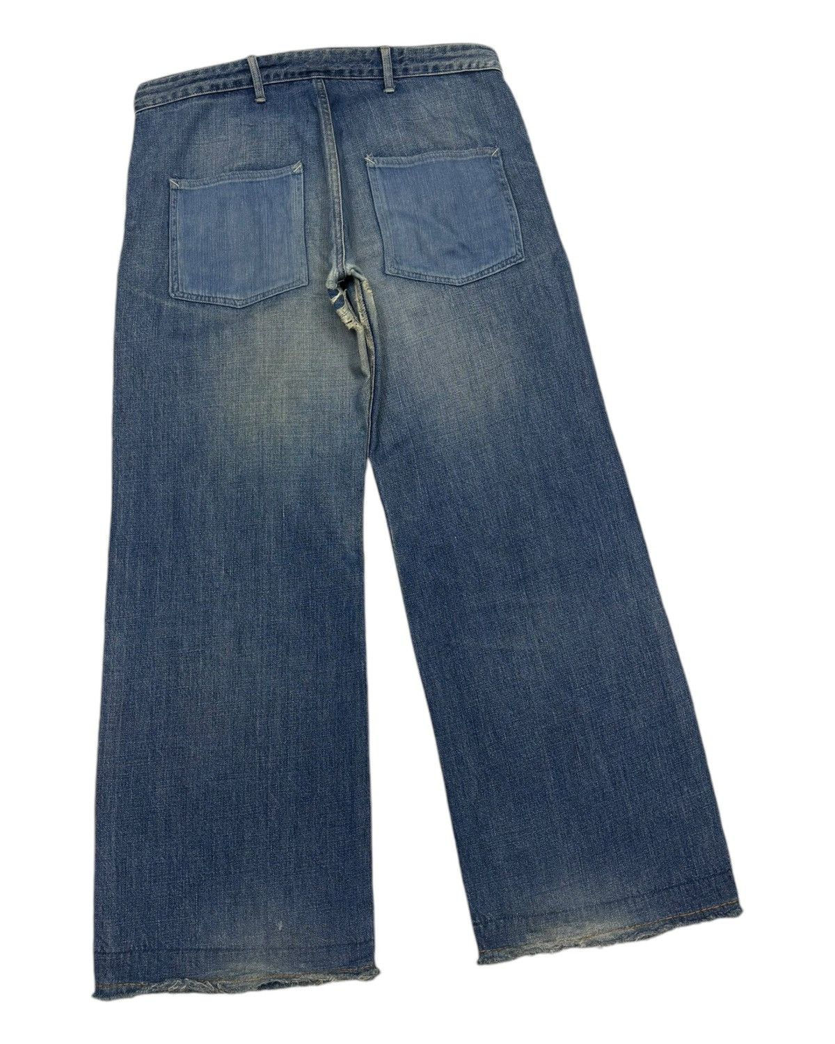 Japanese Brand × Johnbull × KOJIMA GENES JOHN BULL KOJIMA WIDE LEG BAGGY JEANS 45rpm Style Size US 32 / EU 48 - 6 Thumbnail
