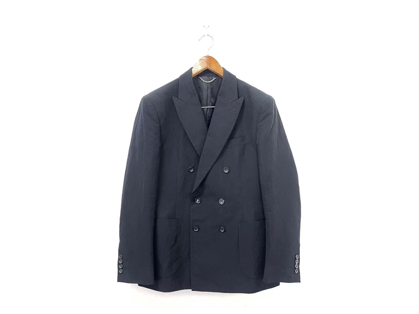 ジャケット・アウター stein double breasted jabket 18aw navy stein double breasted jabket 18aw navy