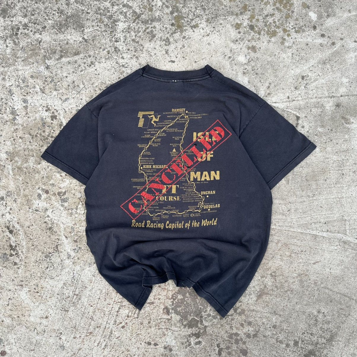 Japanese Brand Vintage Japanese Style Adult Isle of Man 2001 TT Races Moto Size US L / EU 52-54 / 3 - 2 Thumbnail