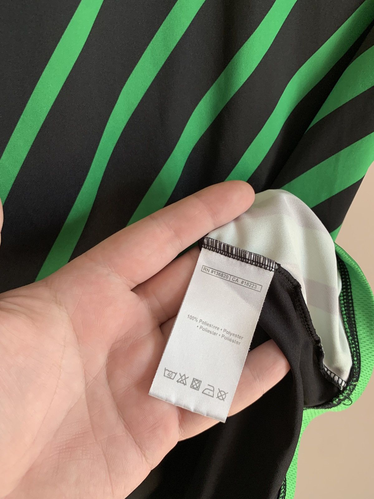 Kappa Borussia Monchengladbach Third Football Shirt Kappa Soccer M Size US M / EU 48-50 / 2 - 8 Thumbnail