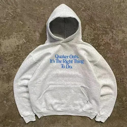 Other White street washed retro trend hoodie y2k Size US L / EU 52-54 / 3 - 3 Thumbnail