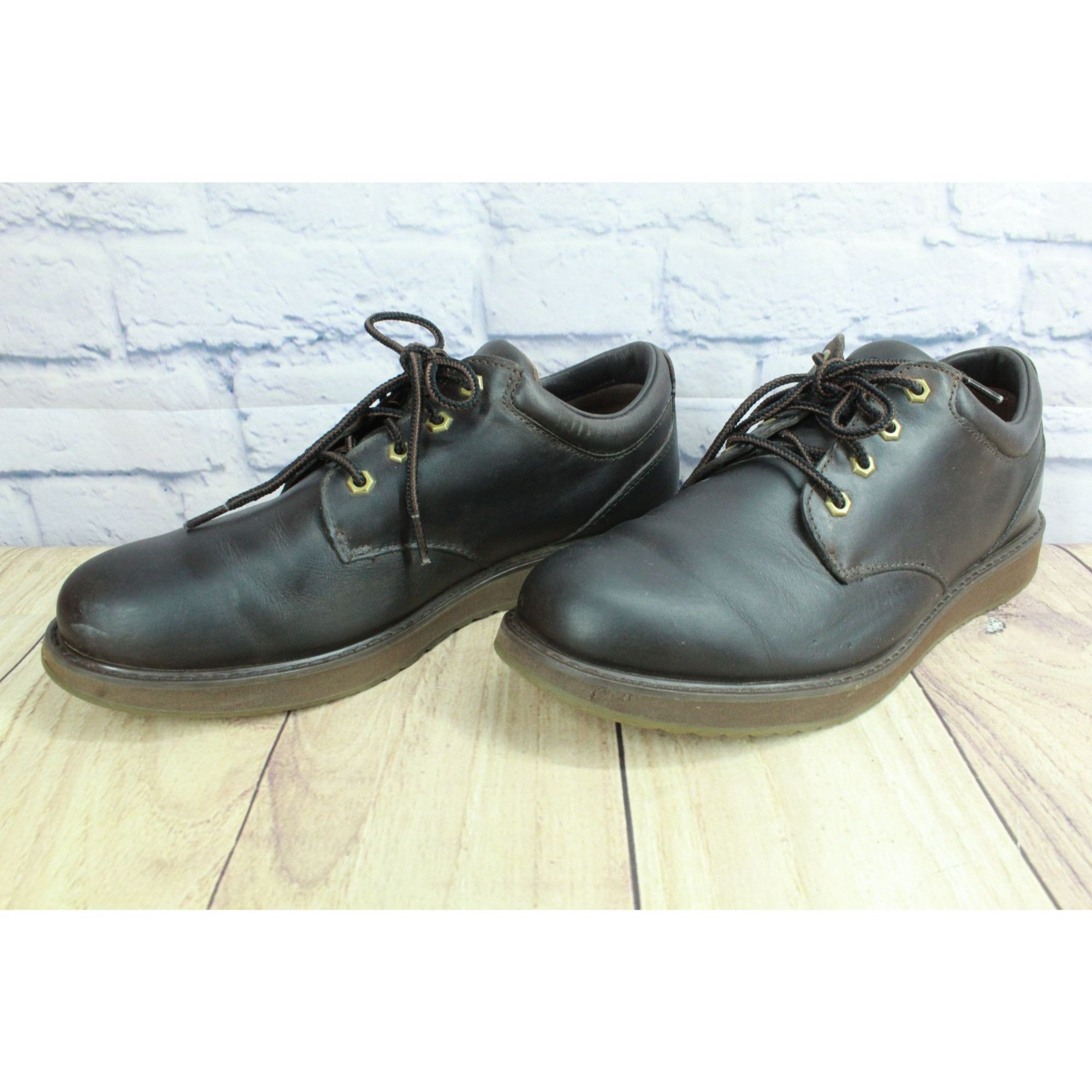 L.L. Bean LL Bean Mens Leather Water Resistant Stonington Oxford Shoes Size US 11 / EU 44 - 2 Thumbnail